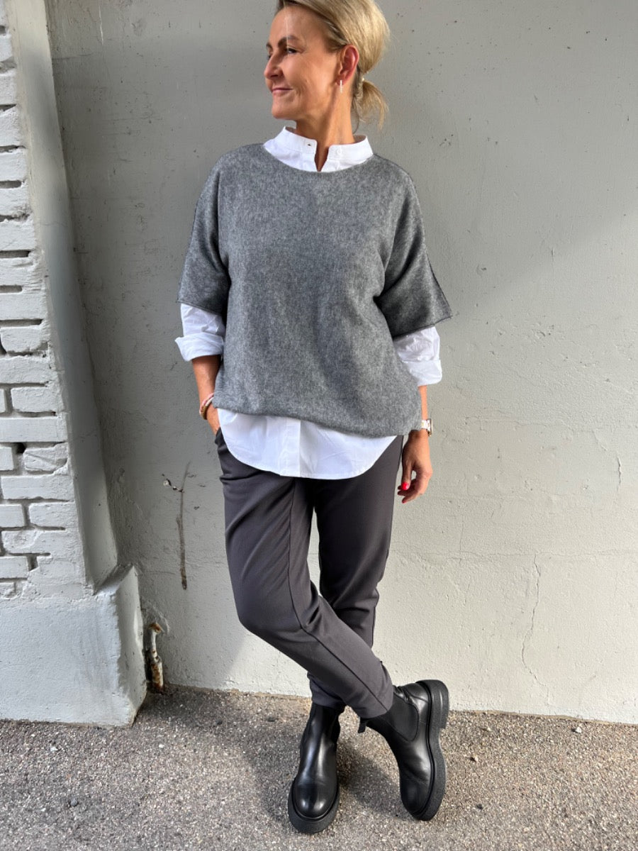 Lisa slim pant - Magnet