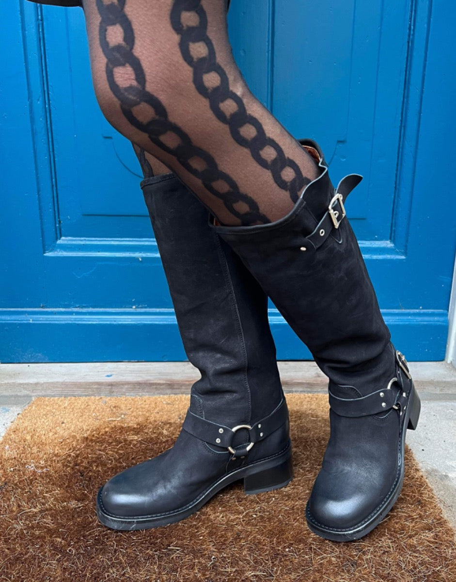 Decoy tights med kedjor 40den