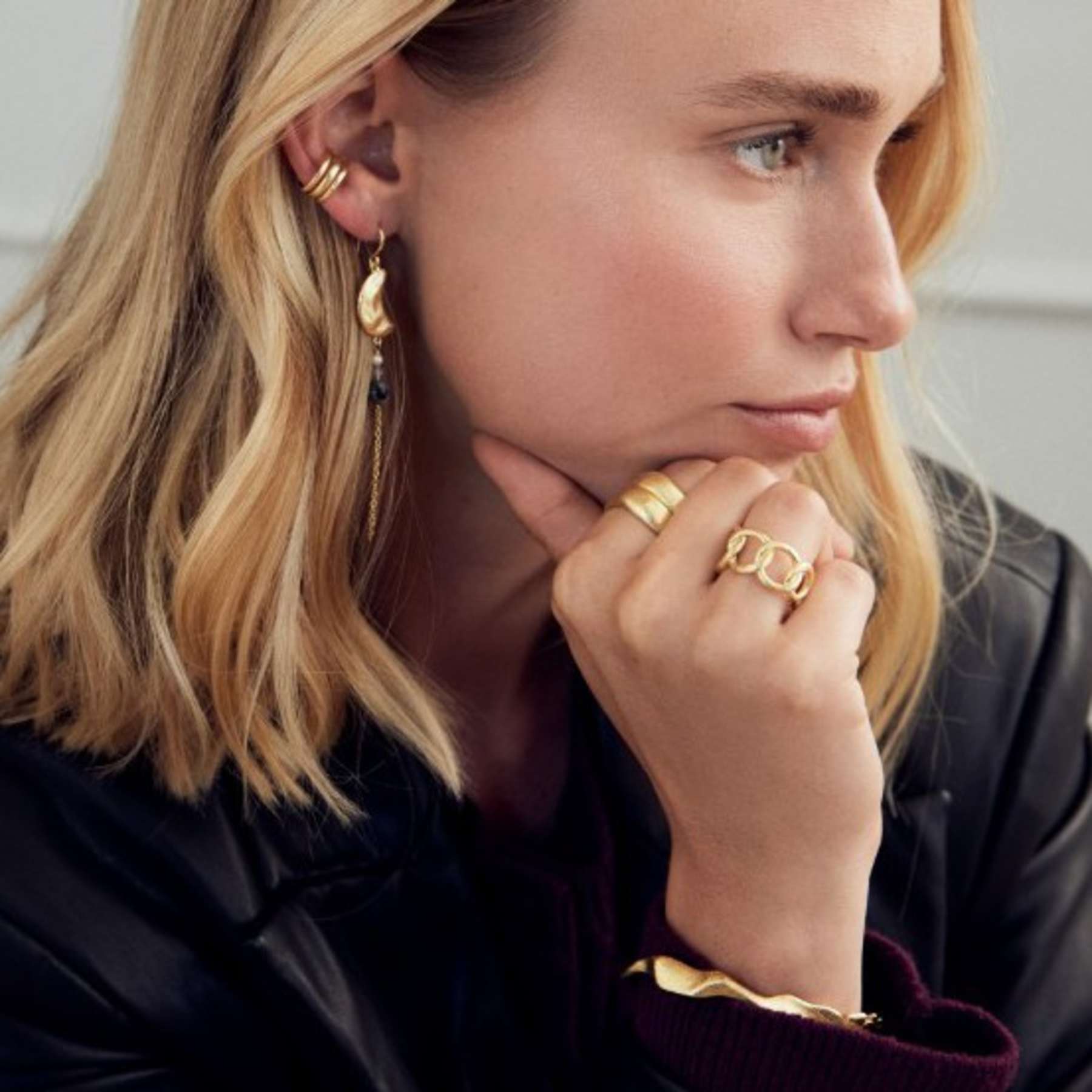 Paloma ring - 24K guldpläterad