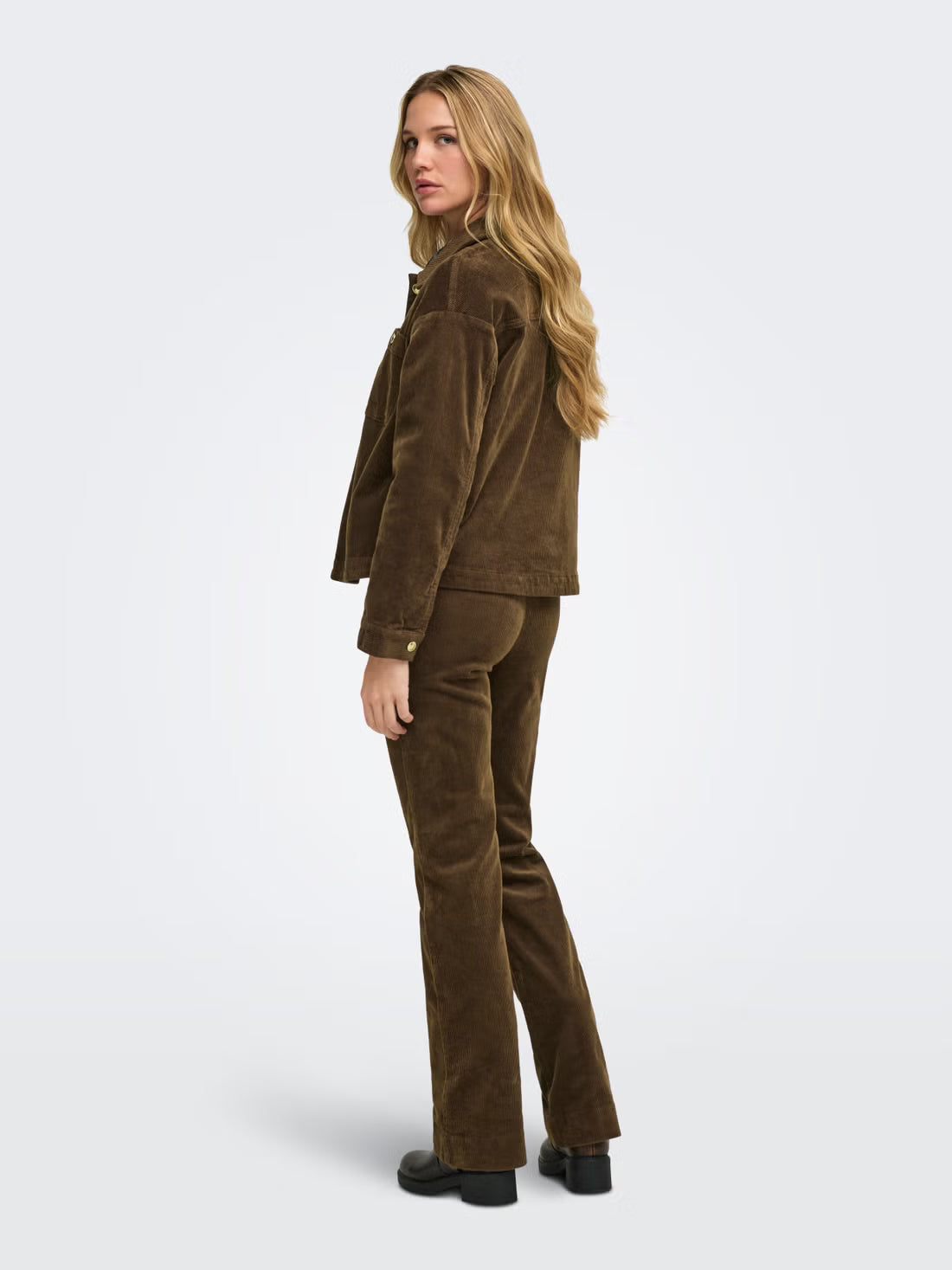Courtney LS Shacket PNT - Cub