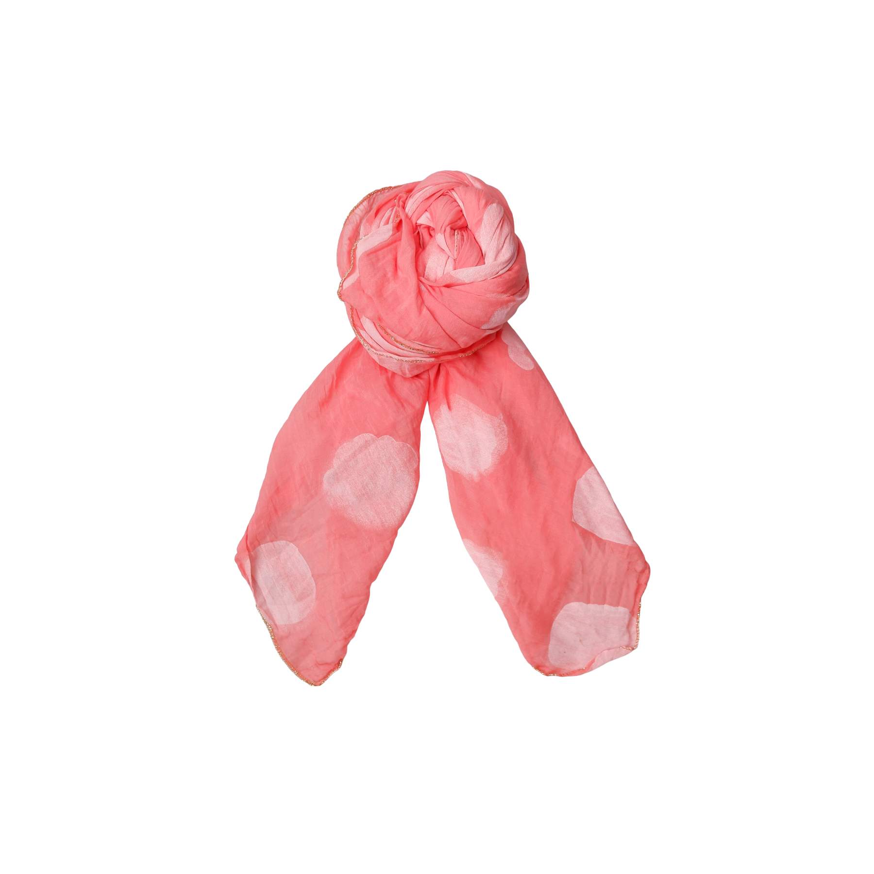 MIMI Gold halsduk - Soft Coral