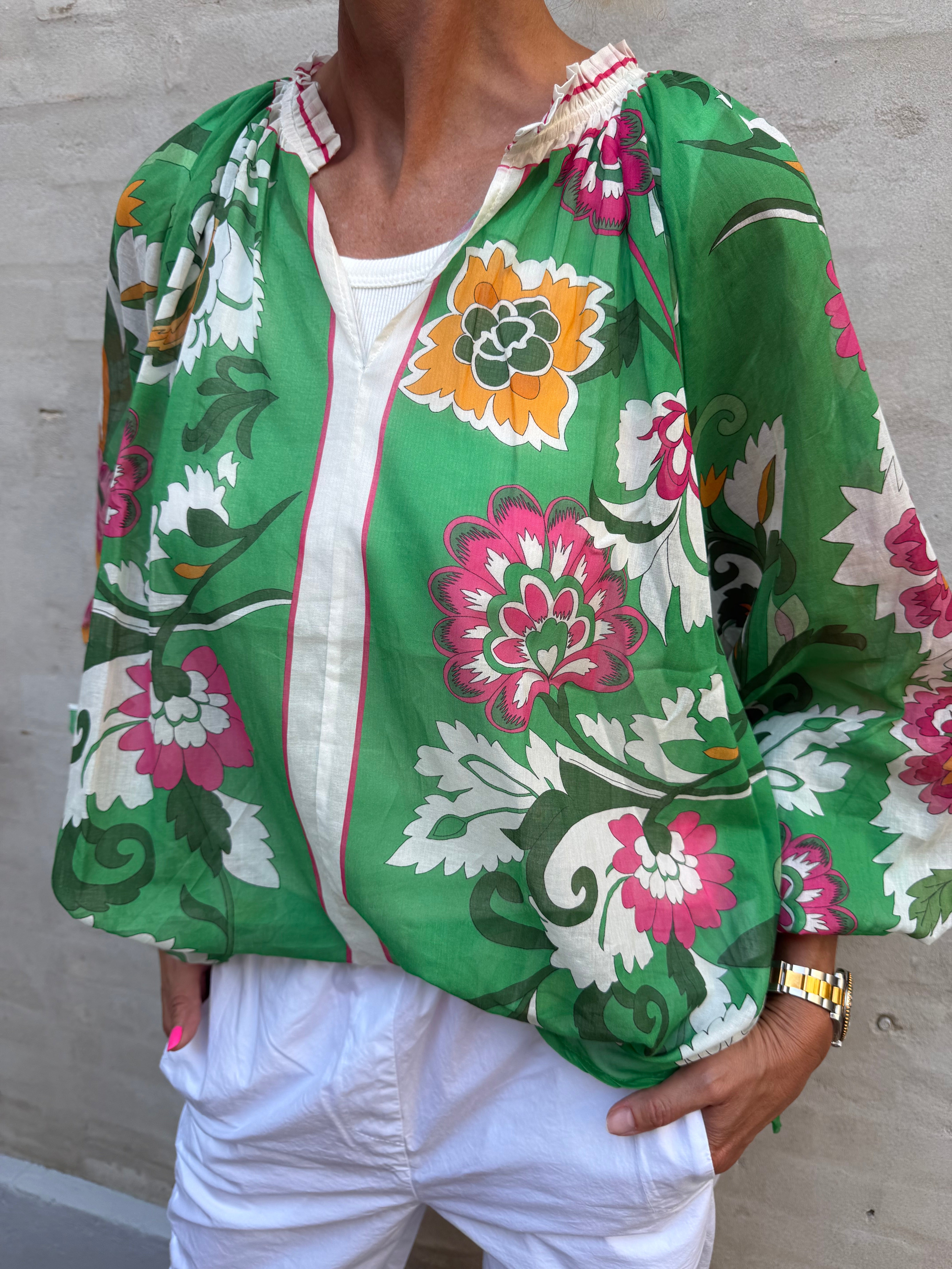 Elvira Blouse - Green