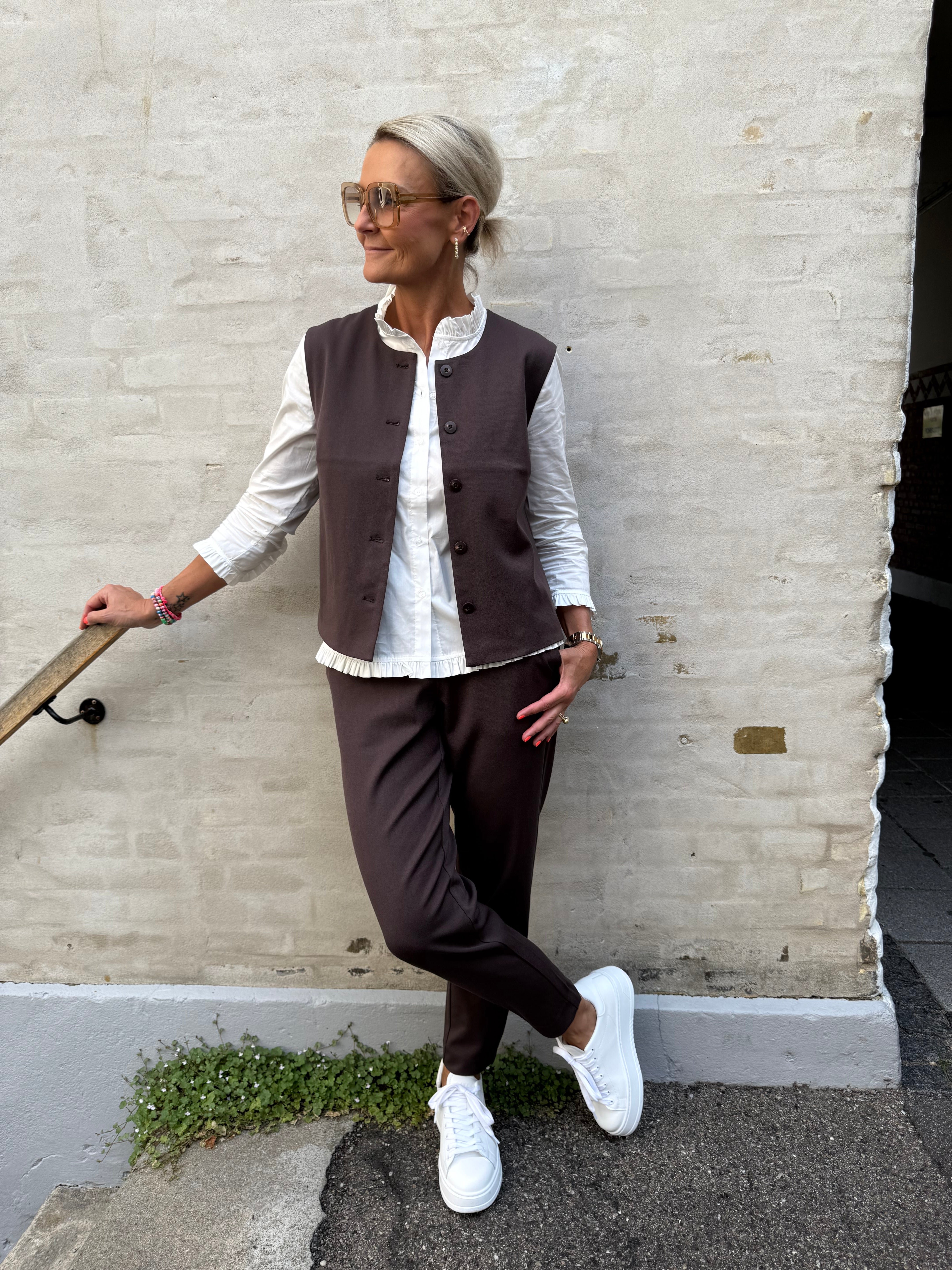 Kiea Antoinette Skjorta - Spring Gardenia