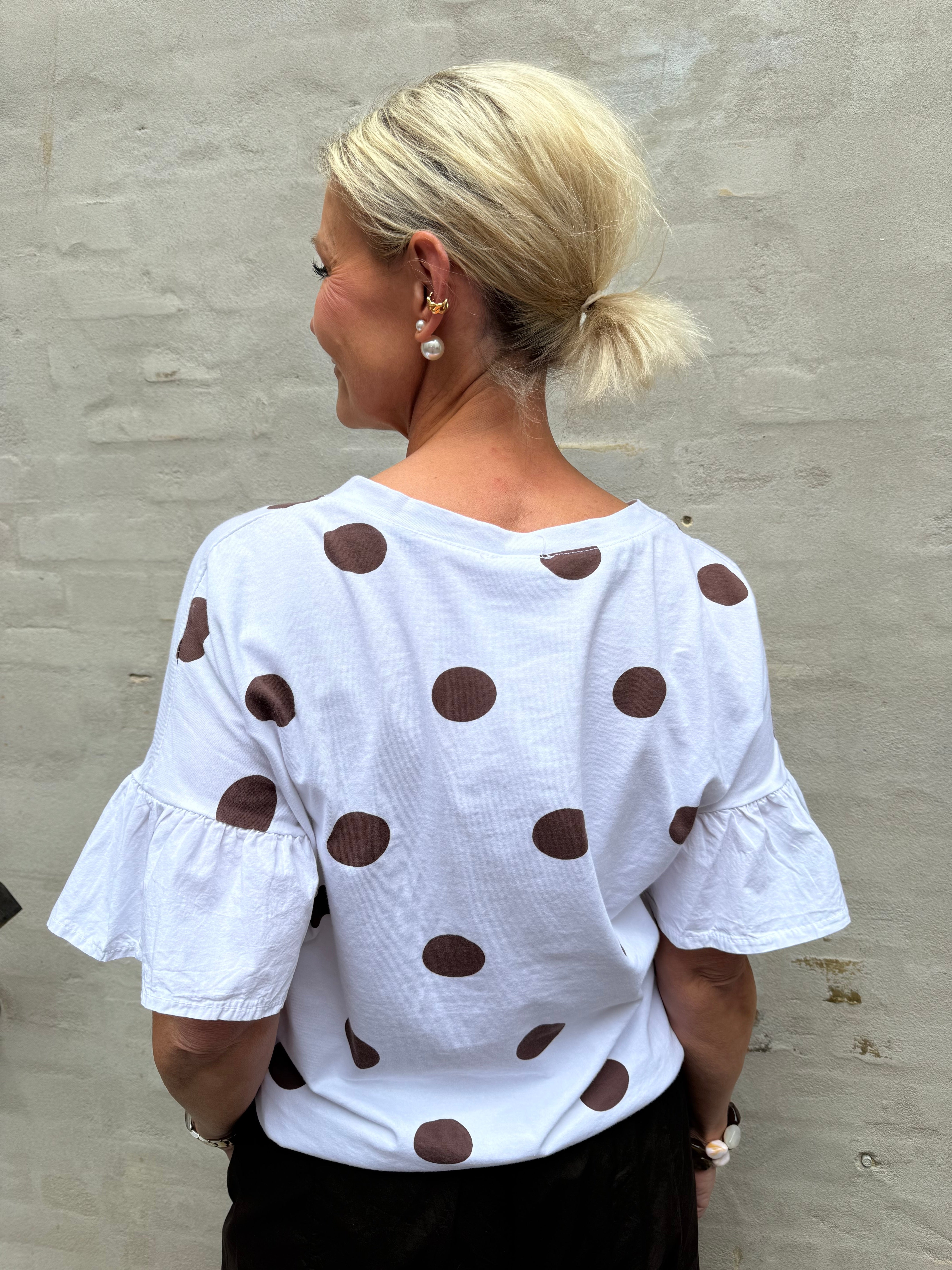 Dot Tee - Vit