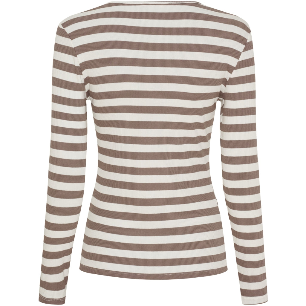 Begonia LS T-shirt - Tortora