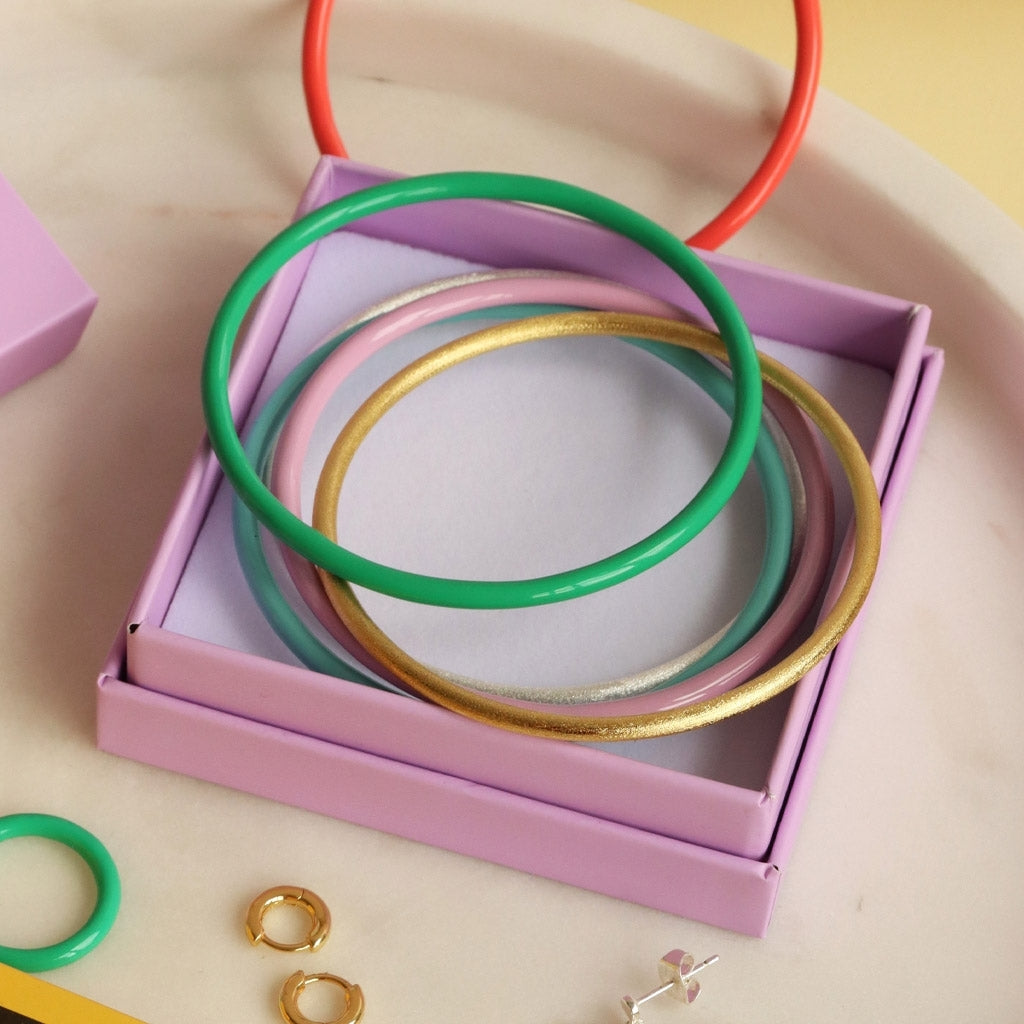 Färg armband armband ljusgrön