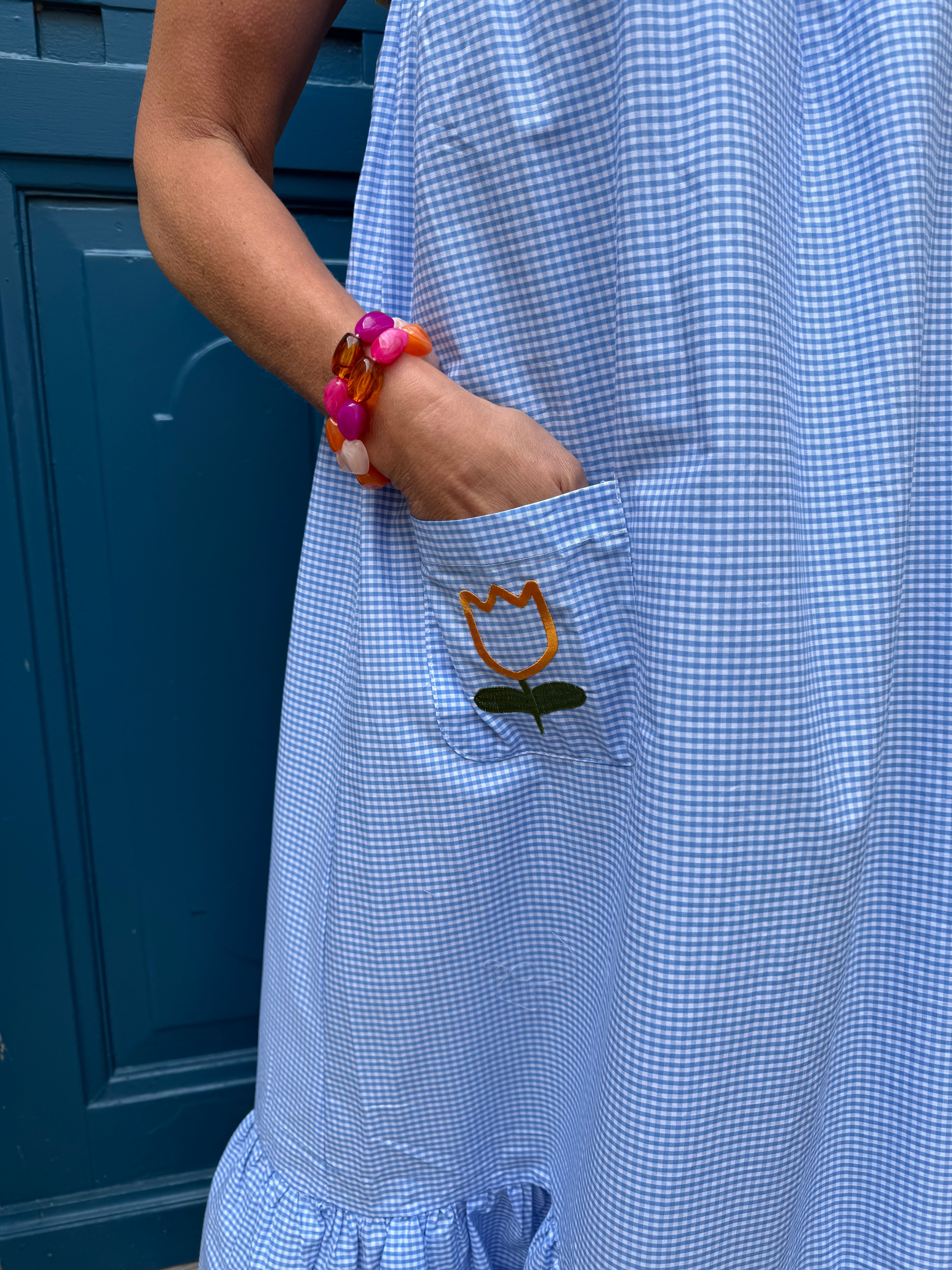 Boho Dress - Blue