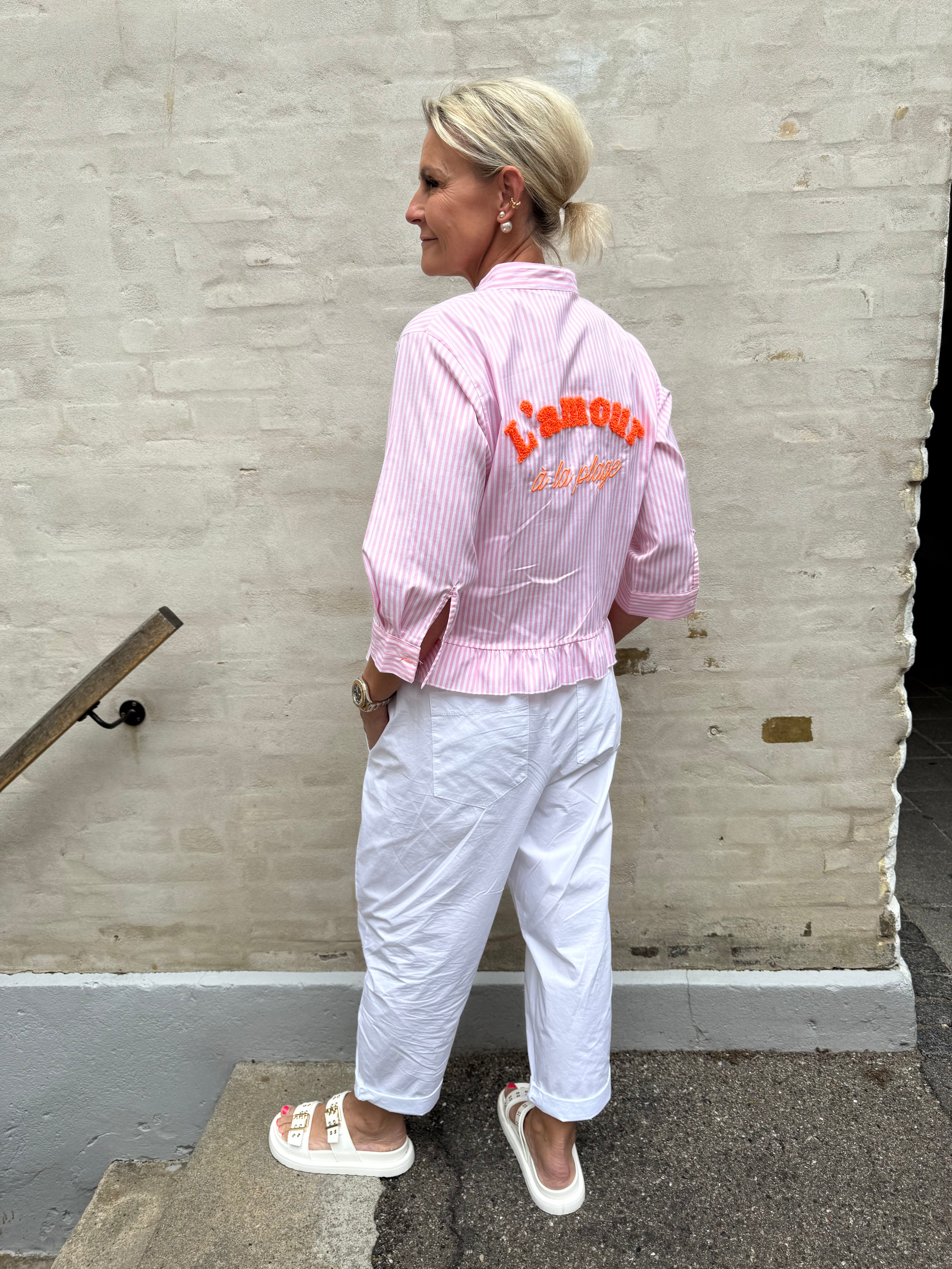 Gina Pants - Optical White