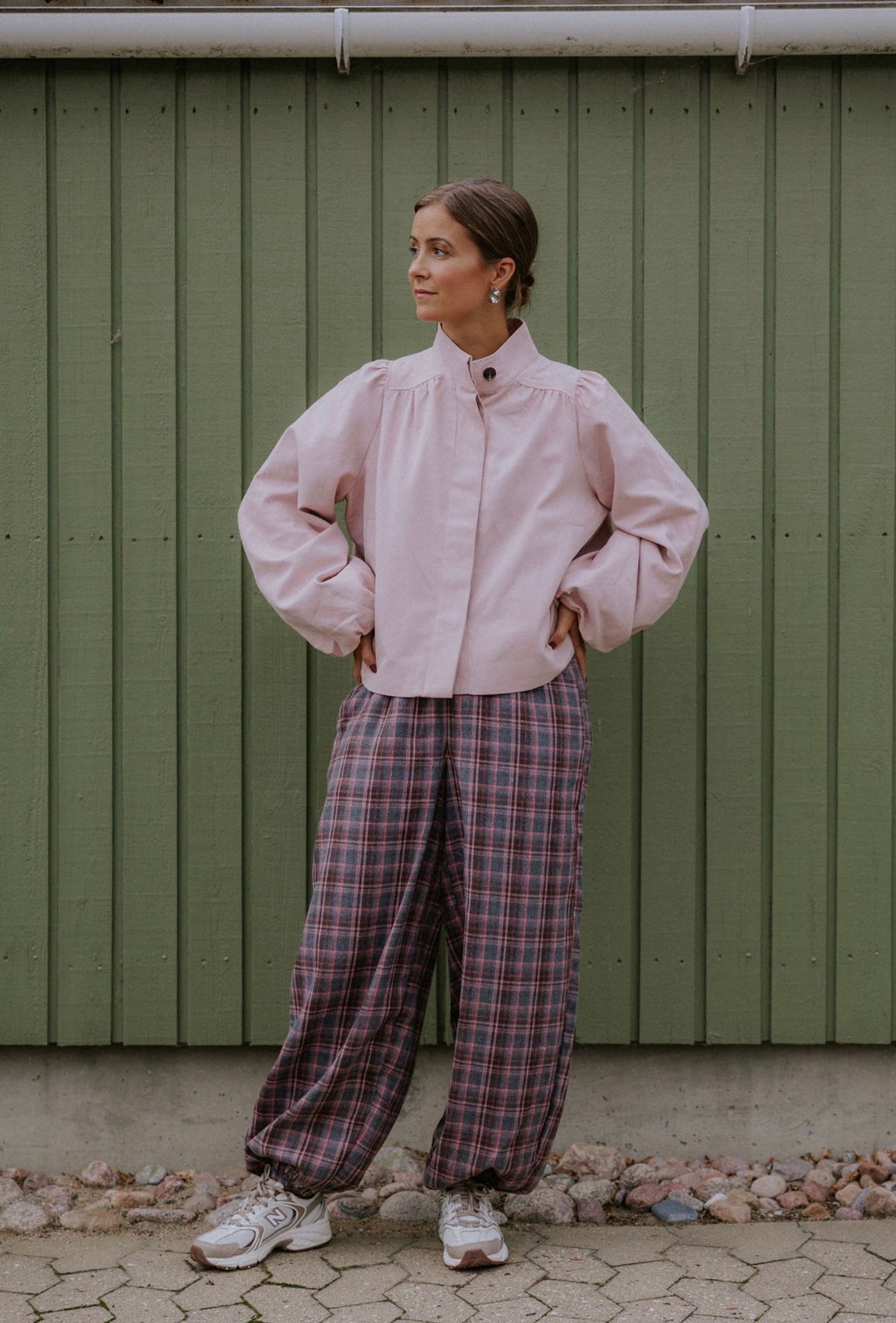 Tirsa Canvas Jacket - Light Pink