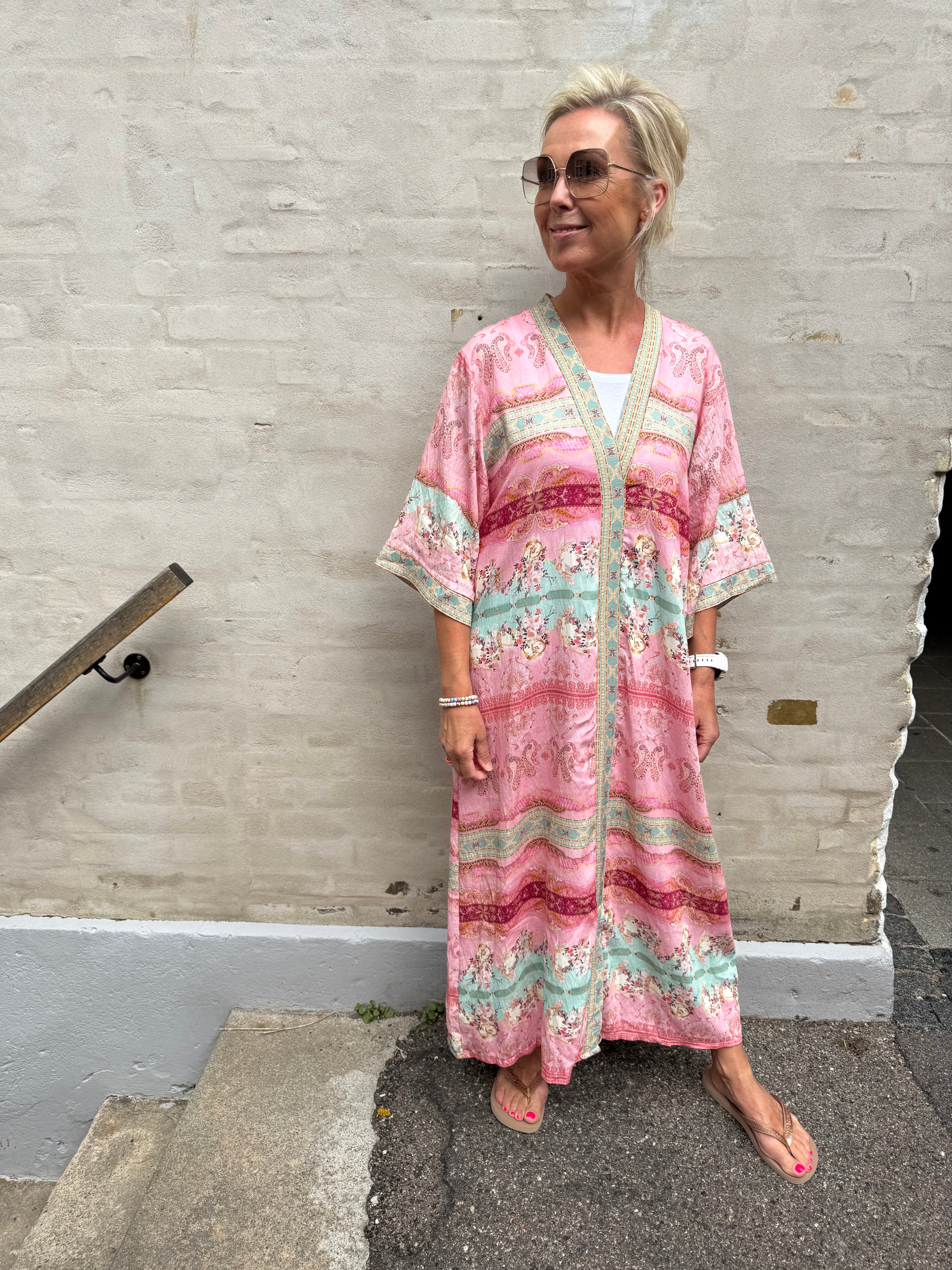 PREORDER-Stefania Dress - Rosa