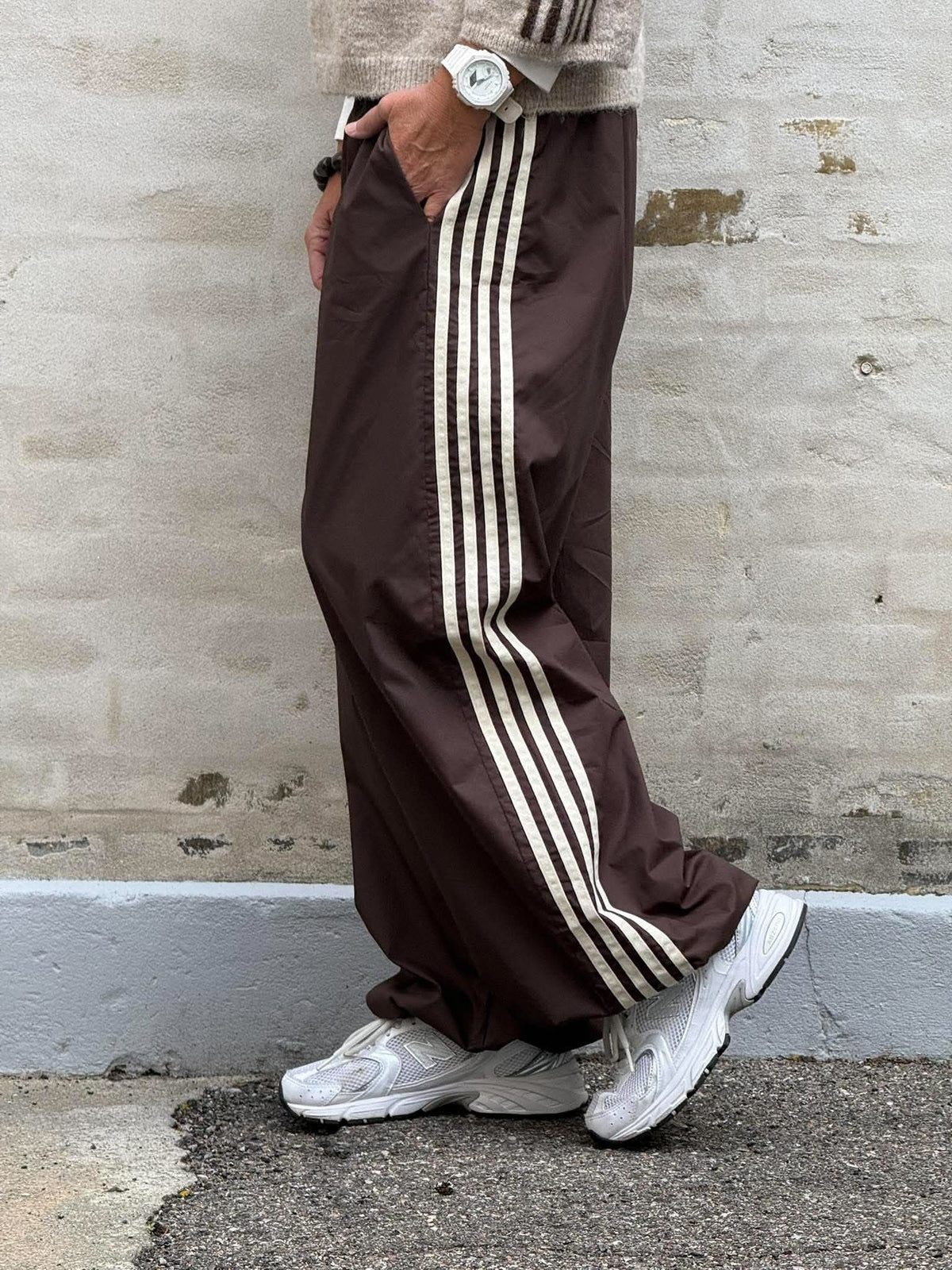 Track Suit Pants - Brown