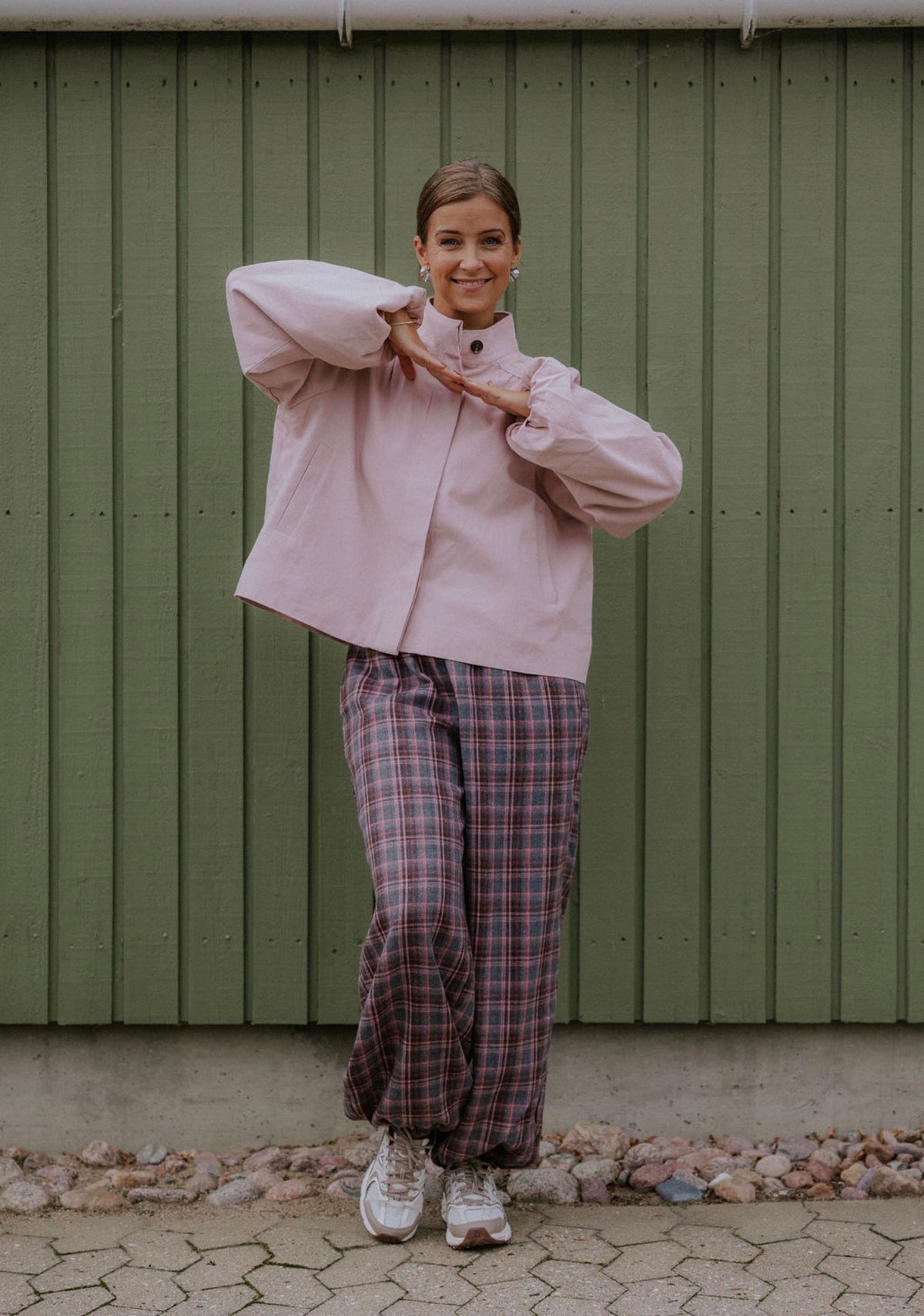 Tirsa Canvas Jacket - Light Pink
