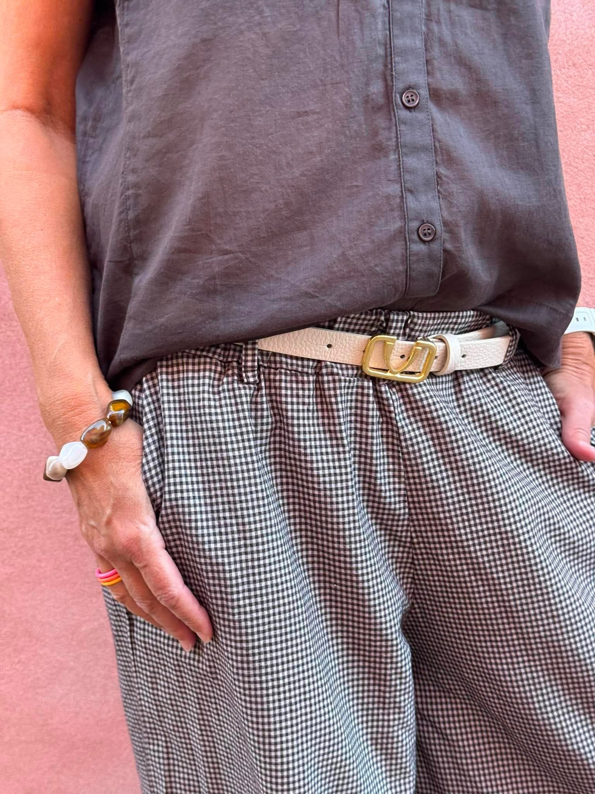 MANON Balloon Pant - Coffee