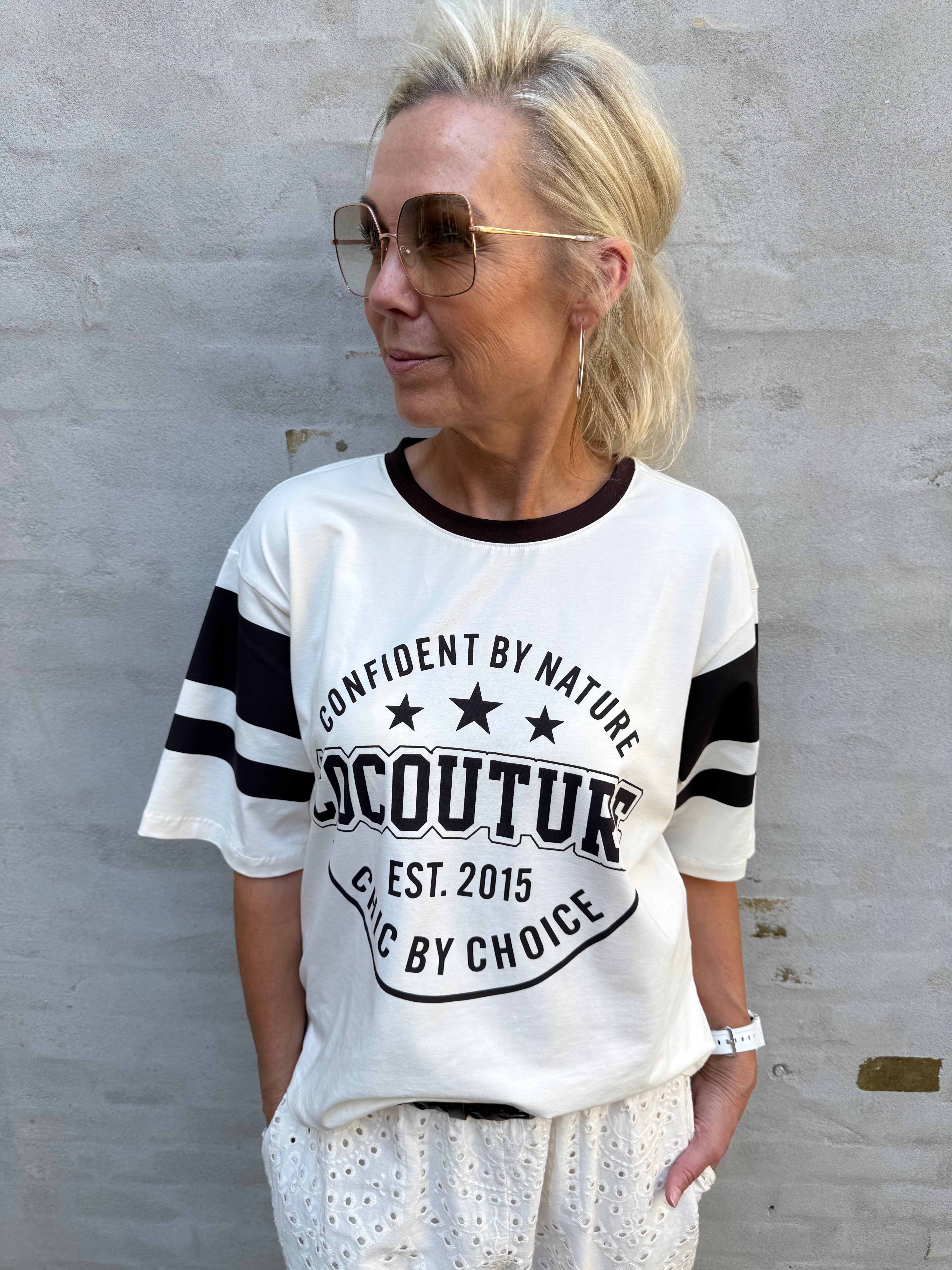 ConfidentCC Box Tee - Chocolate  Plum