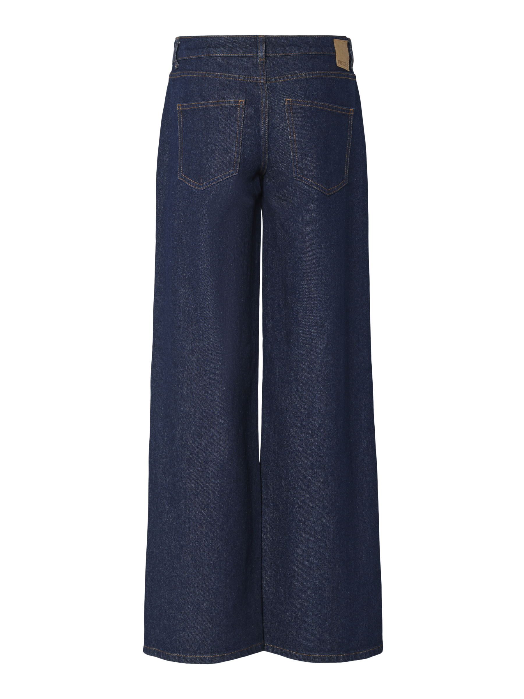 Selma vida jeans med låg midja - Dark Blue Denim Rinse