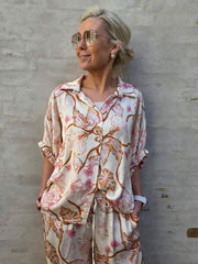 ZELENE Shirt Blouse - Coral