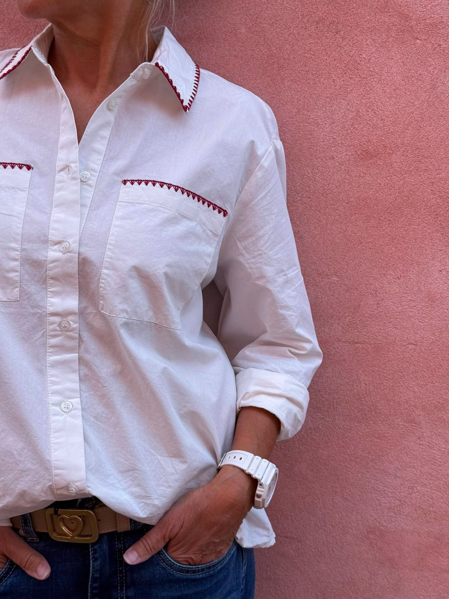 Malena Olena Shirt - Spring Gardenia