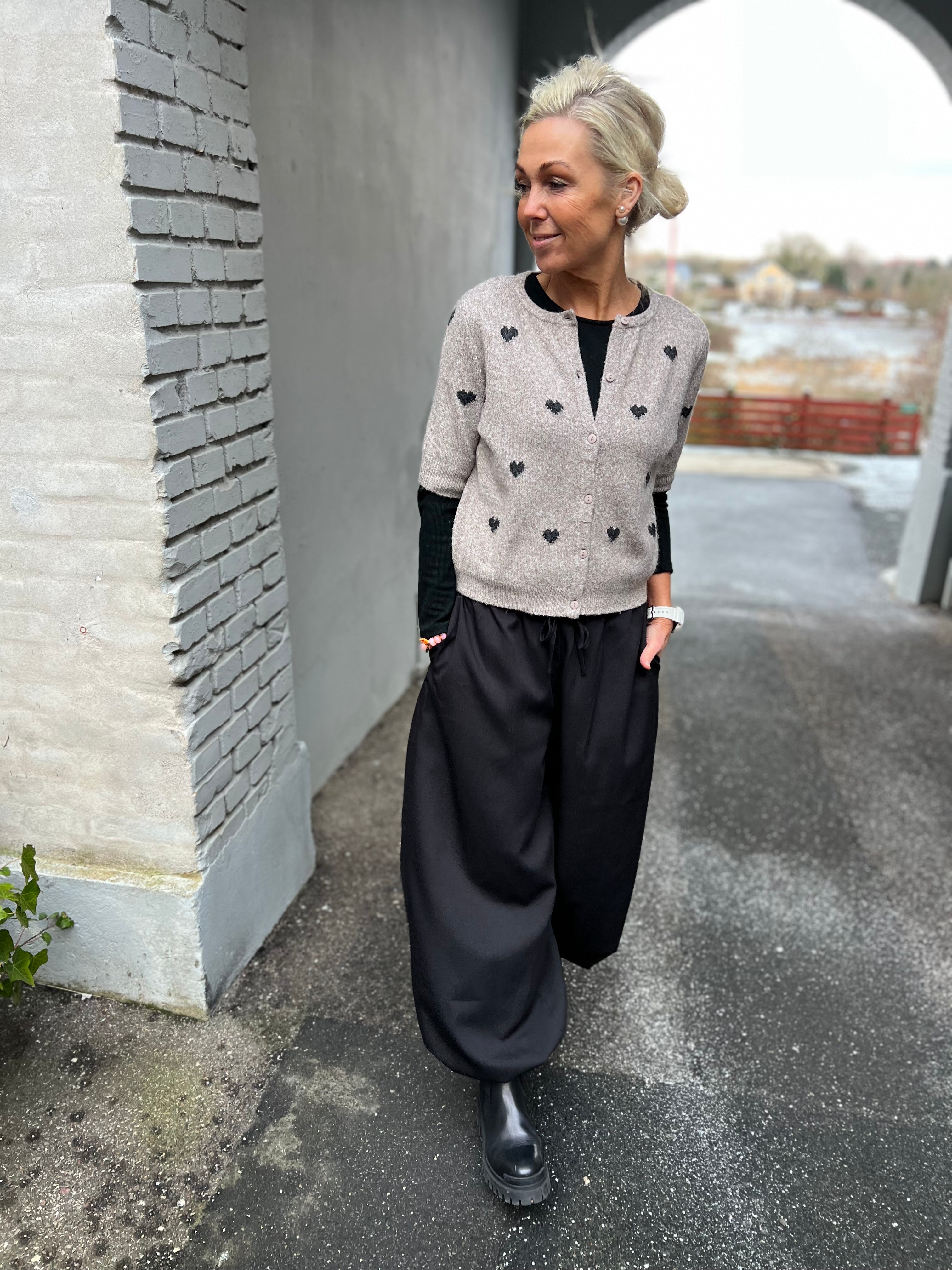 PALOMA LÖSA BYXA - Svart