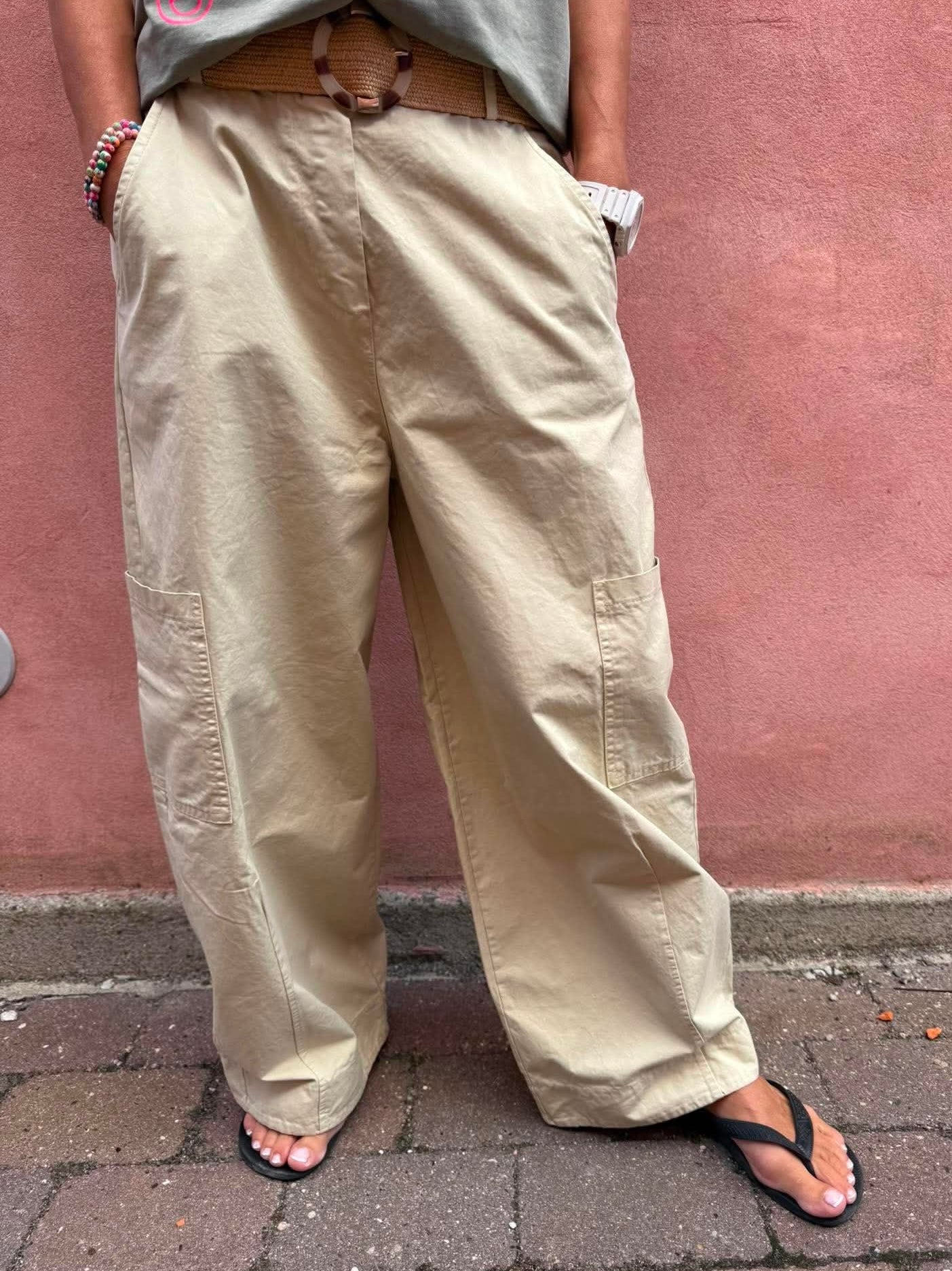 Jane Pants - Beige