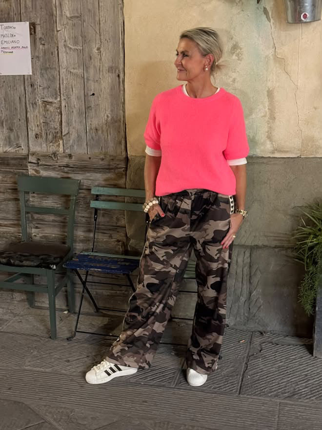 Pastelja Pants - Military Printing