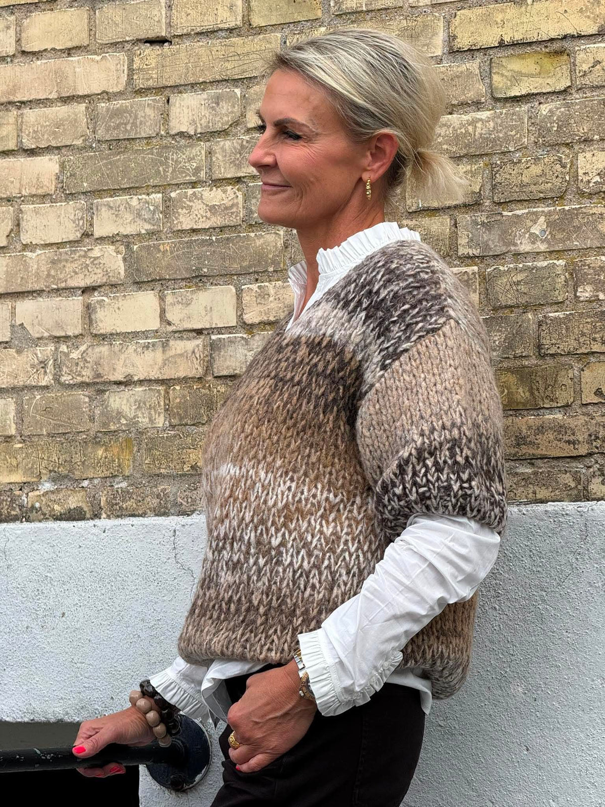 PREORDER-Grace Pullover - Brown