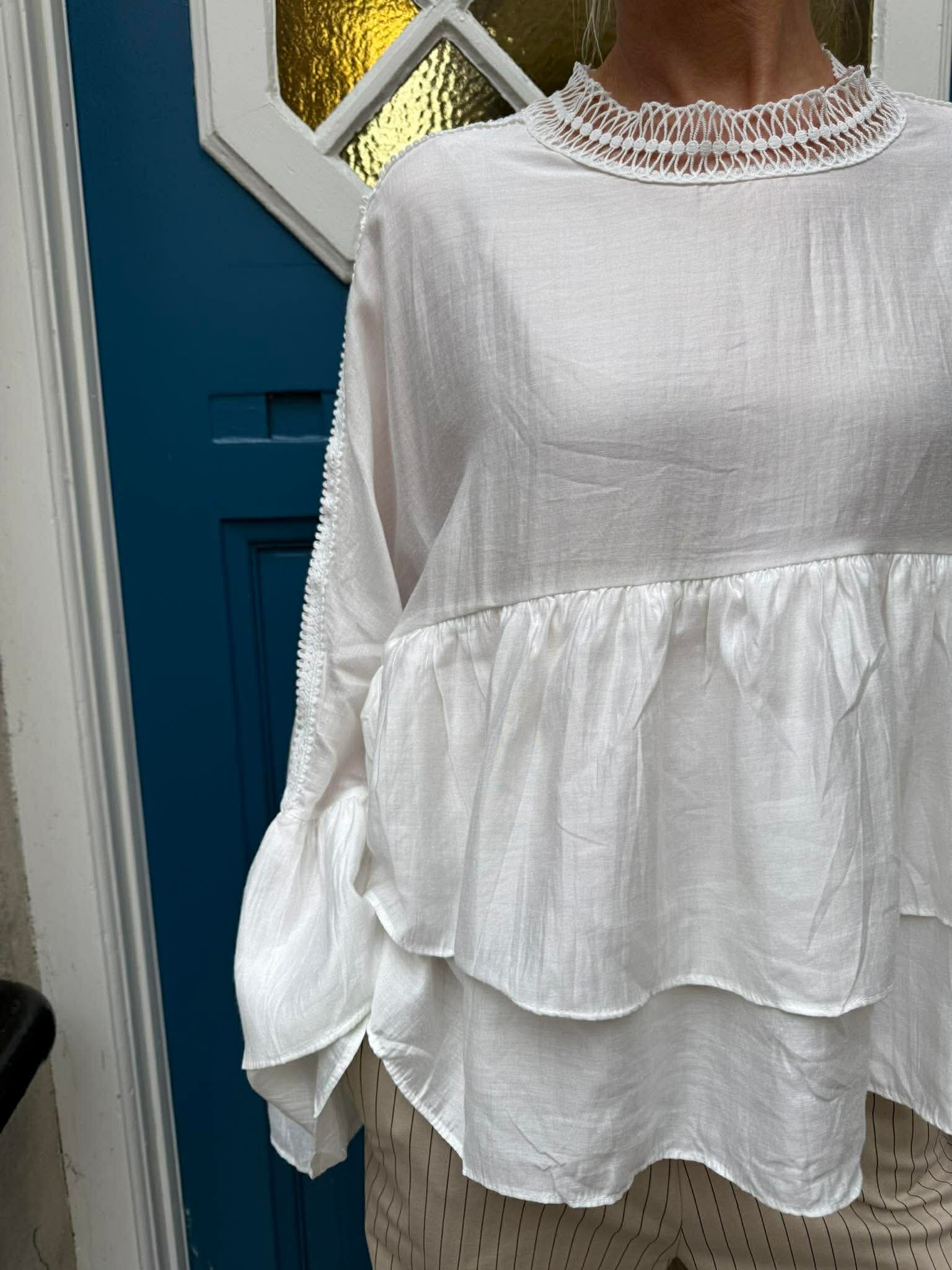 Mari Blouse - White