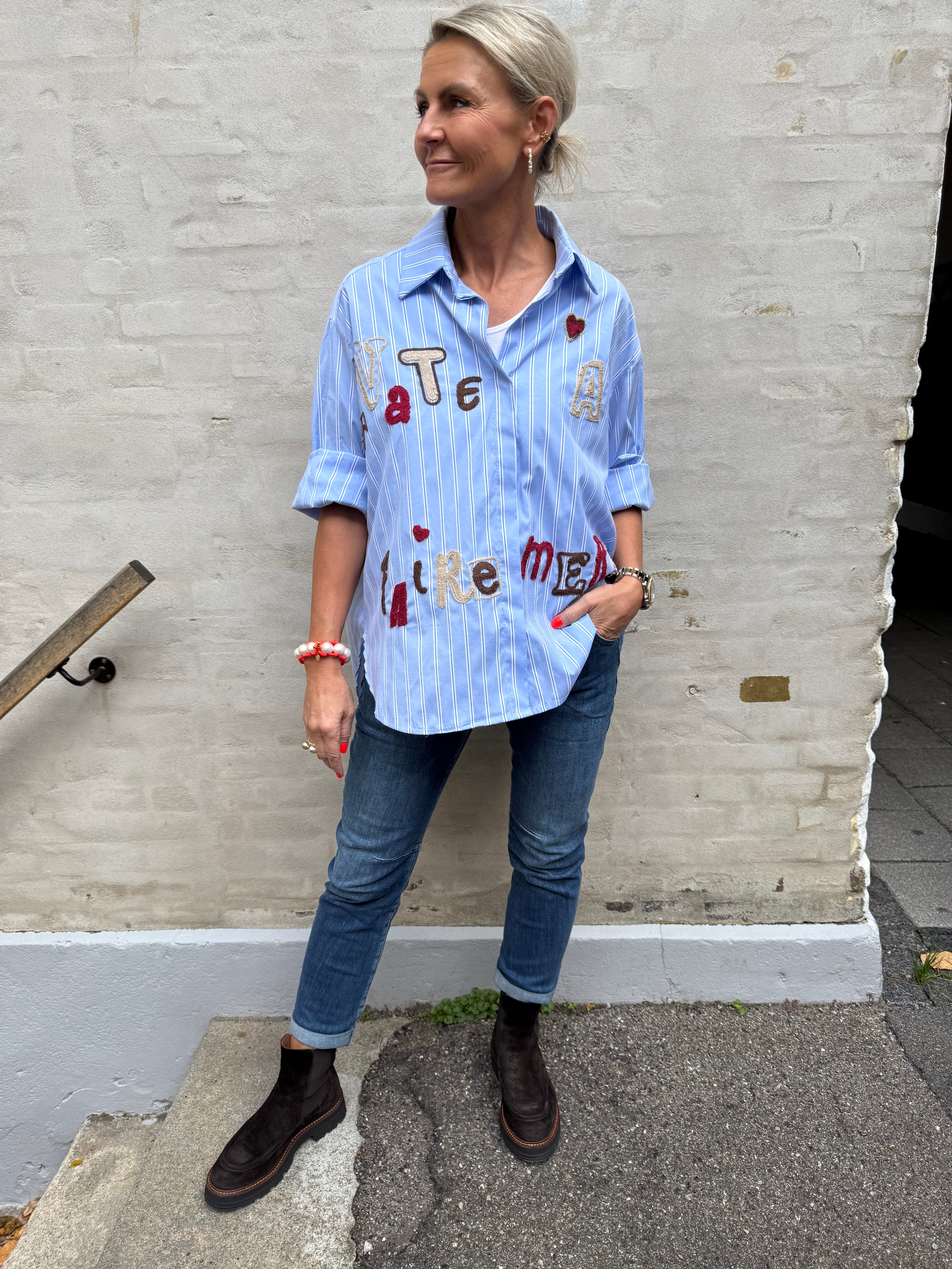 Donna Jeans - Denimblå