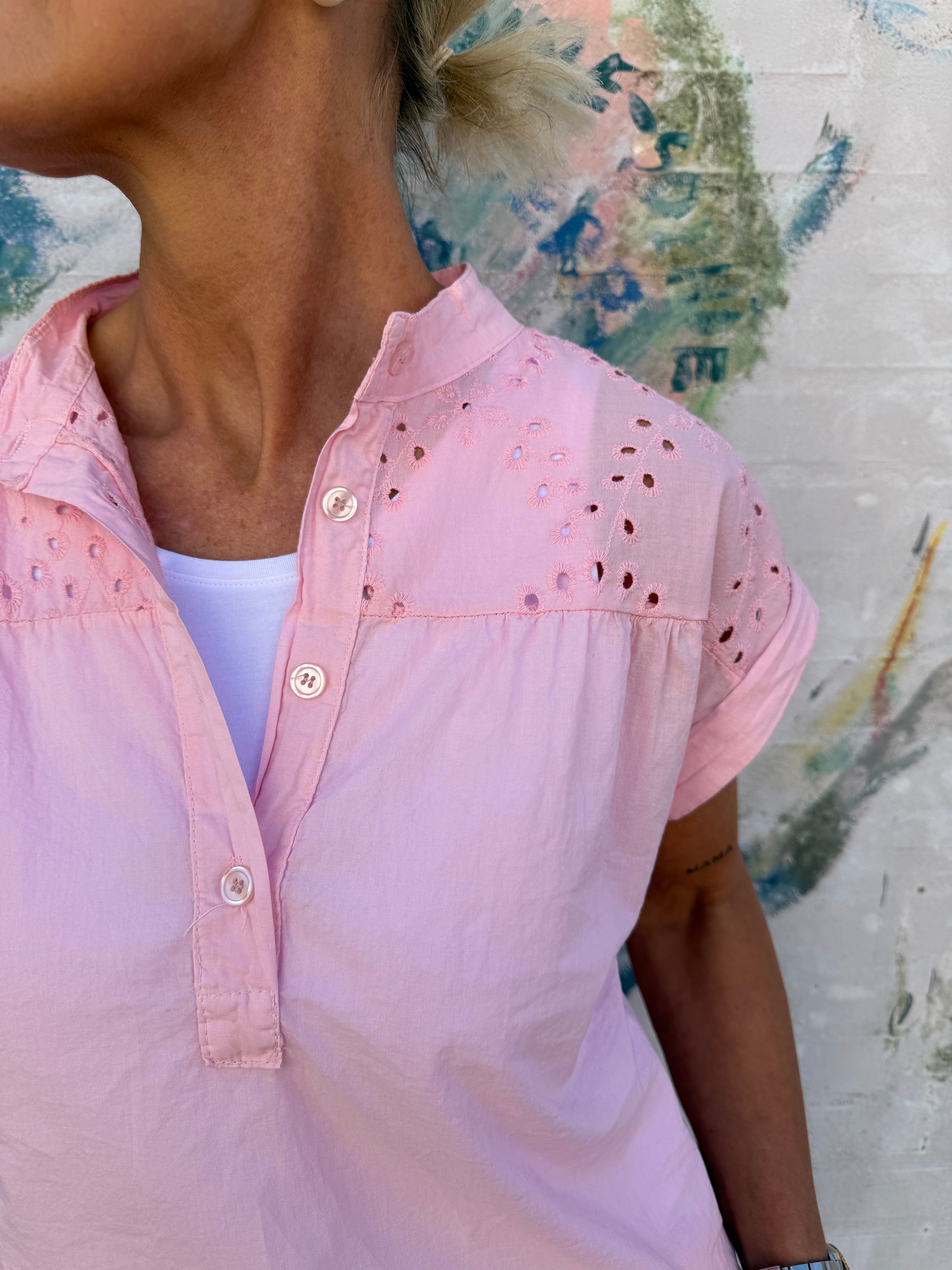 PREORDER-Rebekka Shirt - Pink