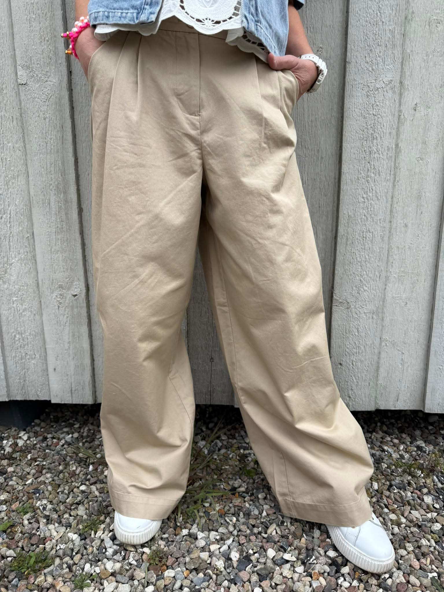 IRYNA HW LO PANT - Humus