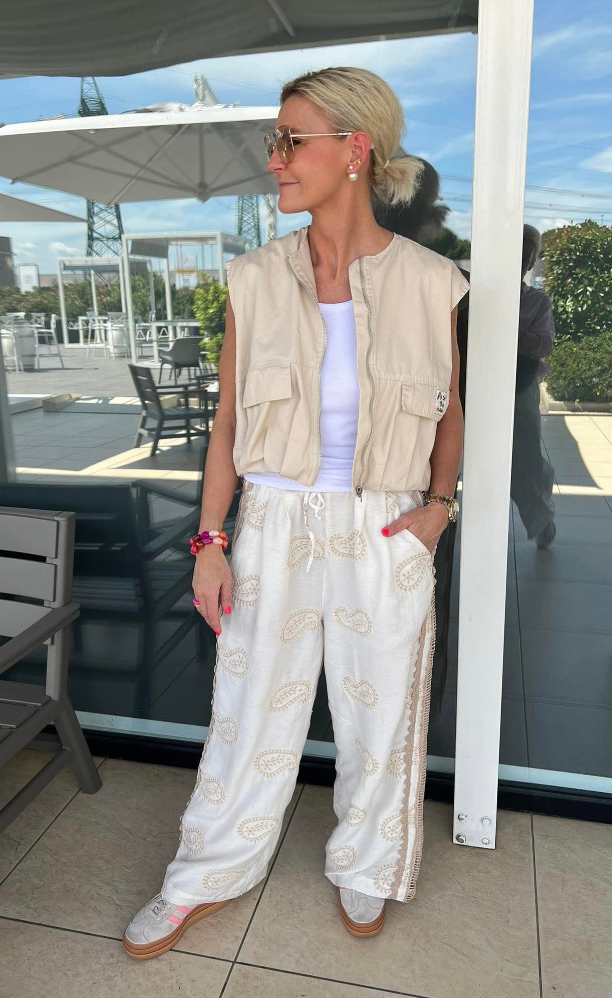 Amide Pants - Beige