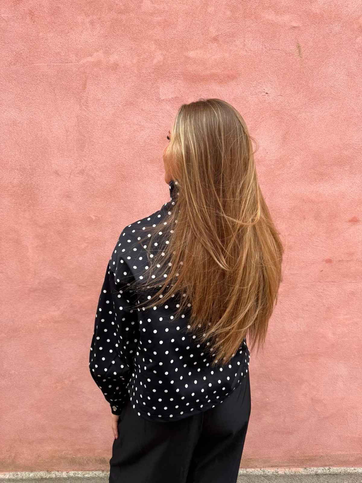 Callisa Dot Jacket - Black