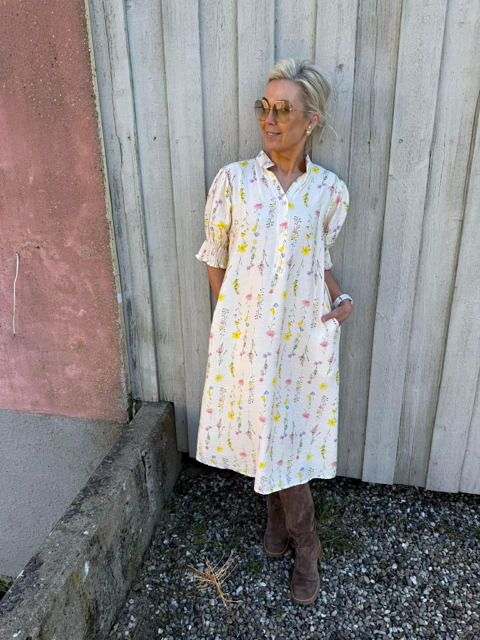 Lauren Dress - Beige
