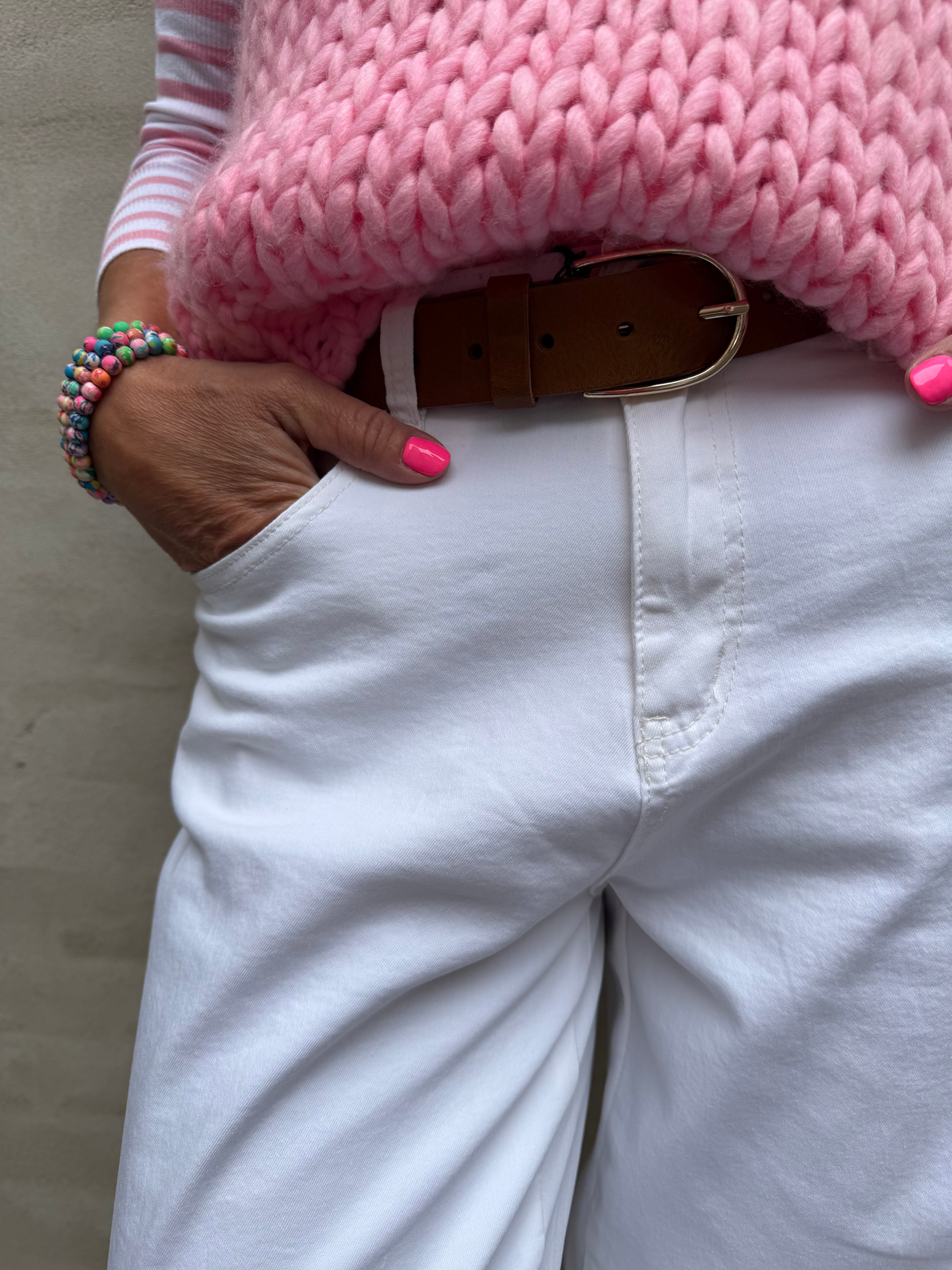 Nova Jeans - White