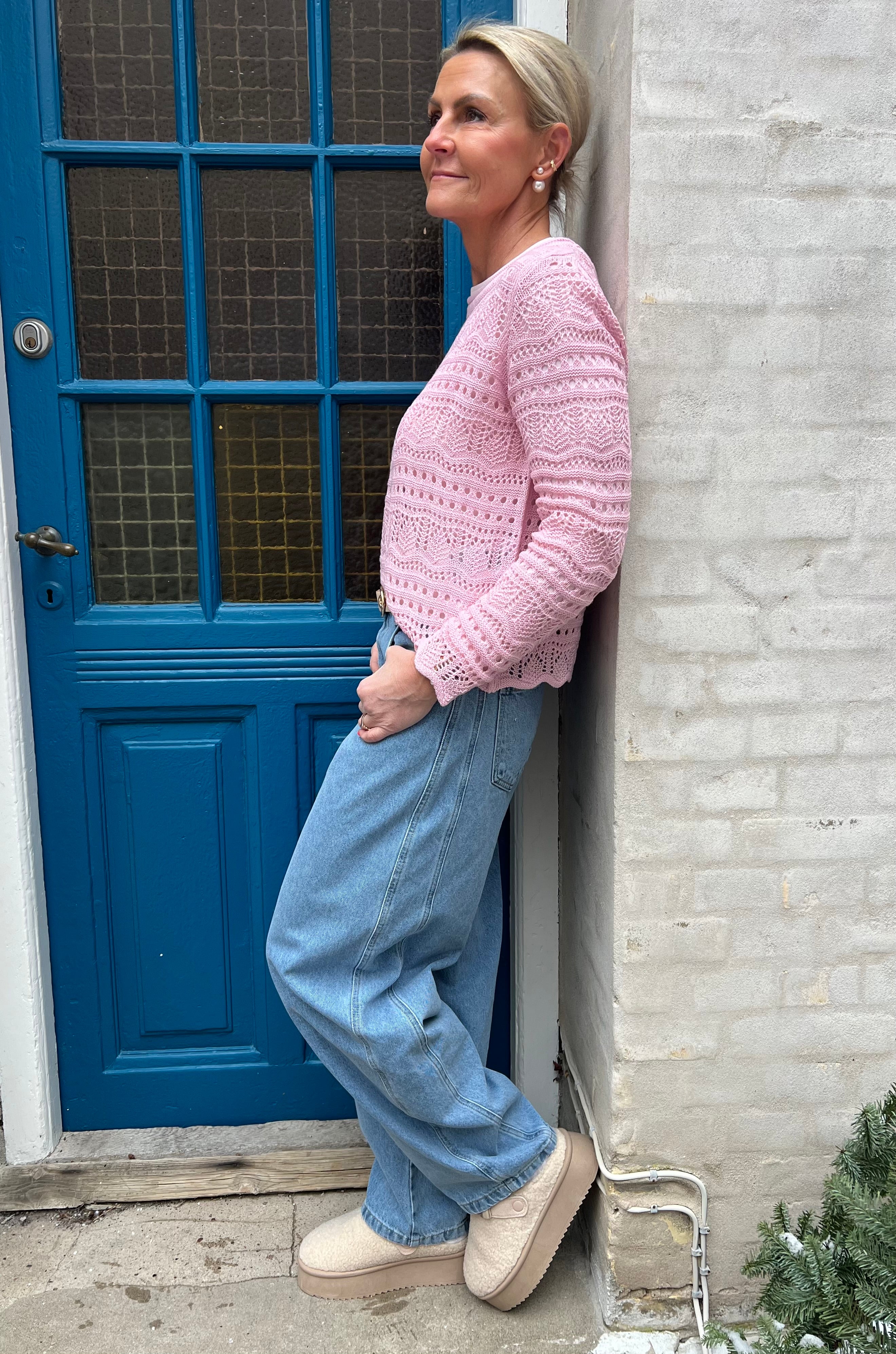 Alannah D Pants - Stonewash