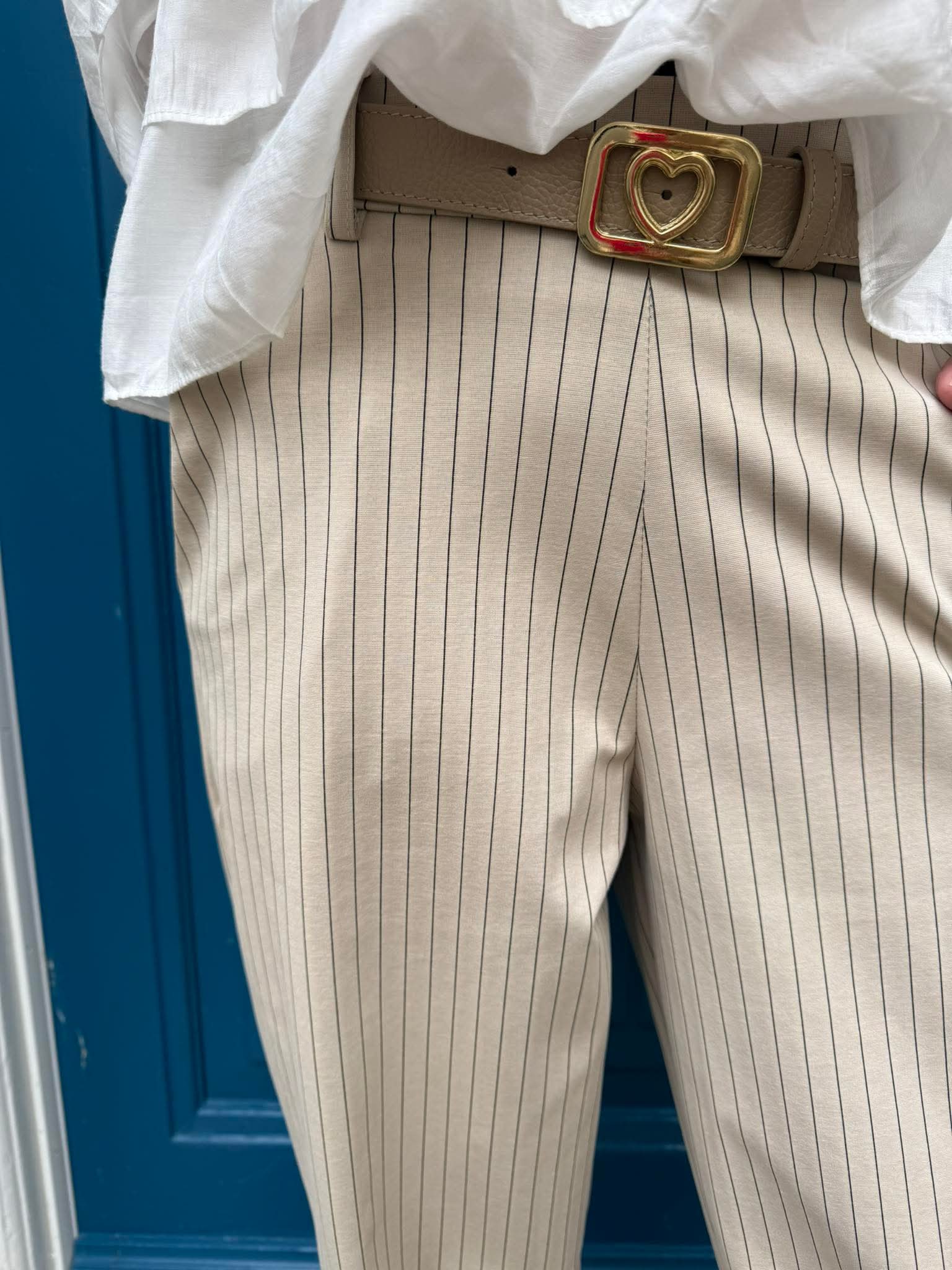 MILANO barrel pant - Kit Stripe