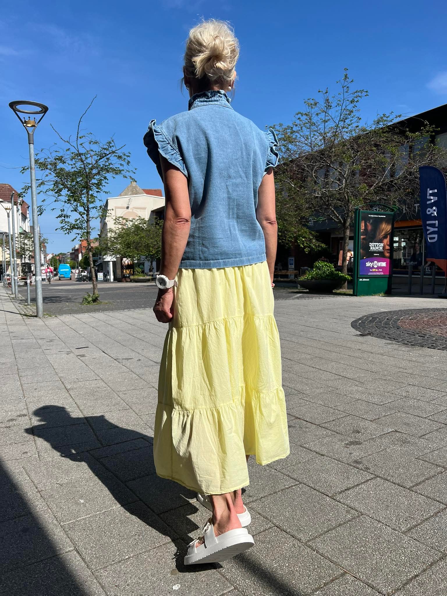 FÖRORDER-Summer Vibe Kjol - Gul