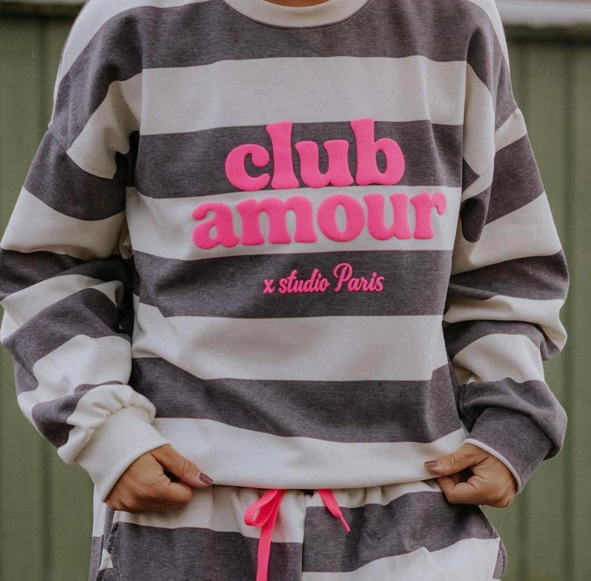 Club Sweat - Brun/Rosa/Neon