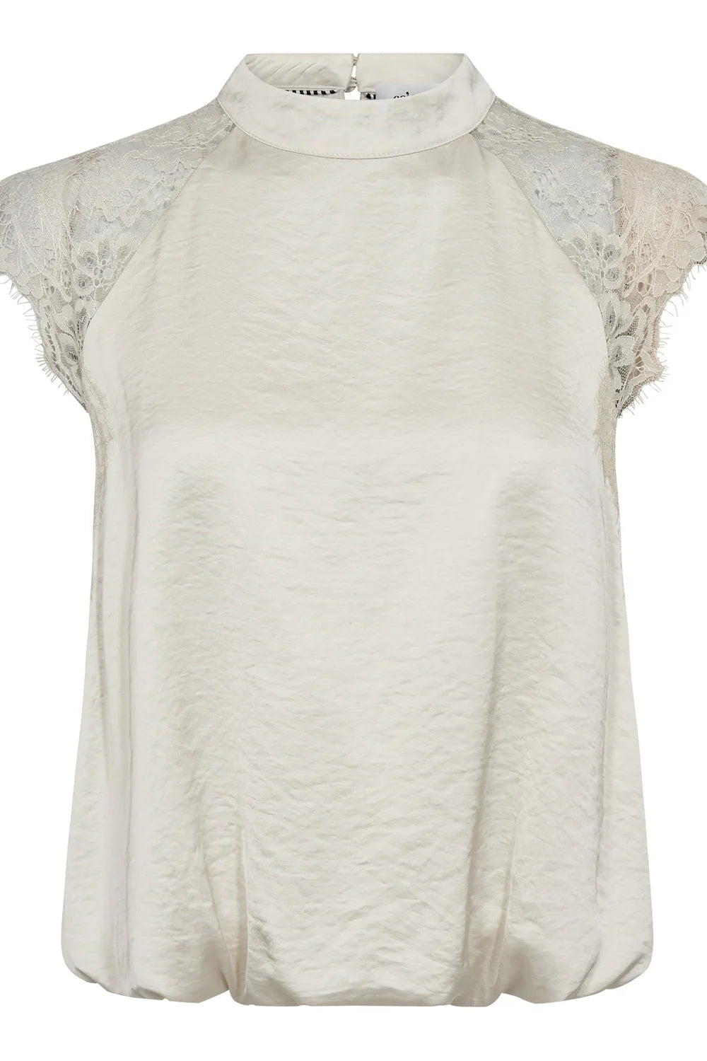Idun Lace Ballon Top - Off white