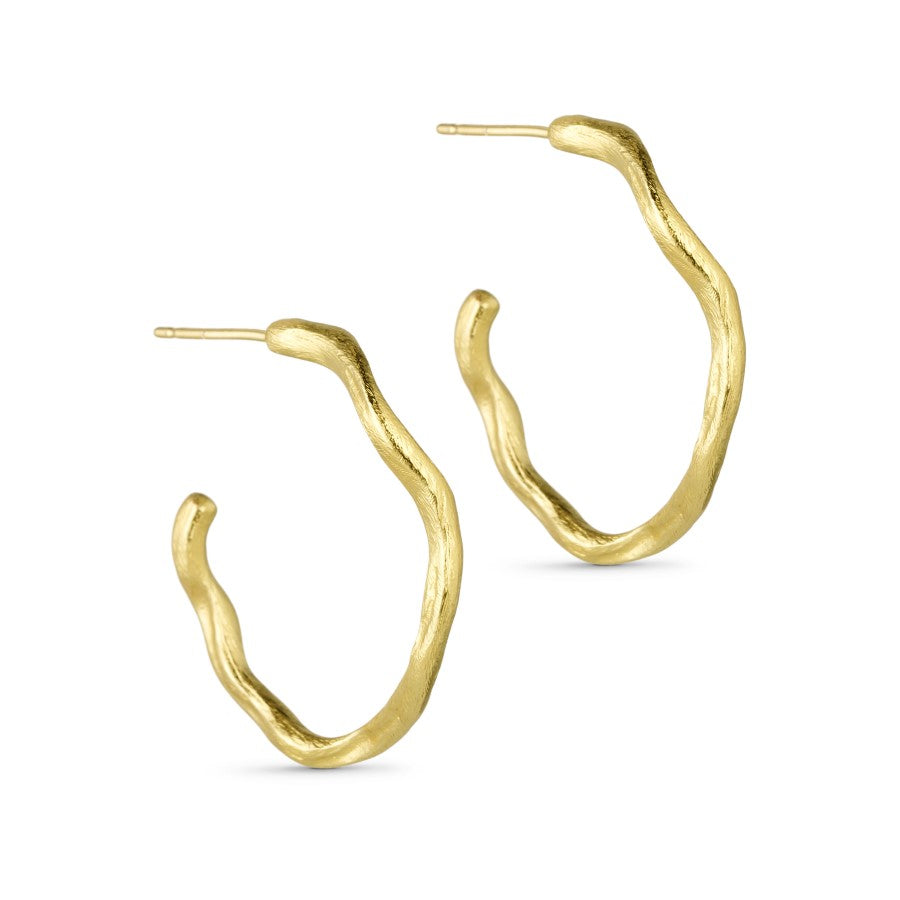 Nina örhängen stora guld