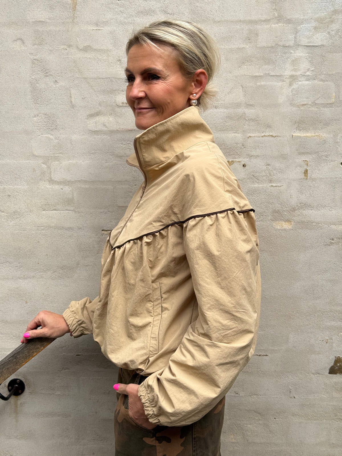 Trixie Jacket - Beige