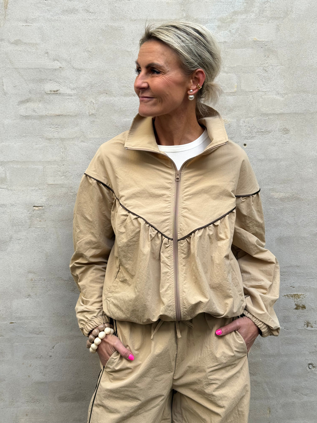 Trixie Jacket - Beige