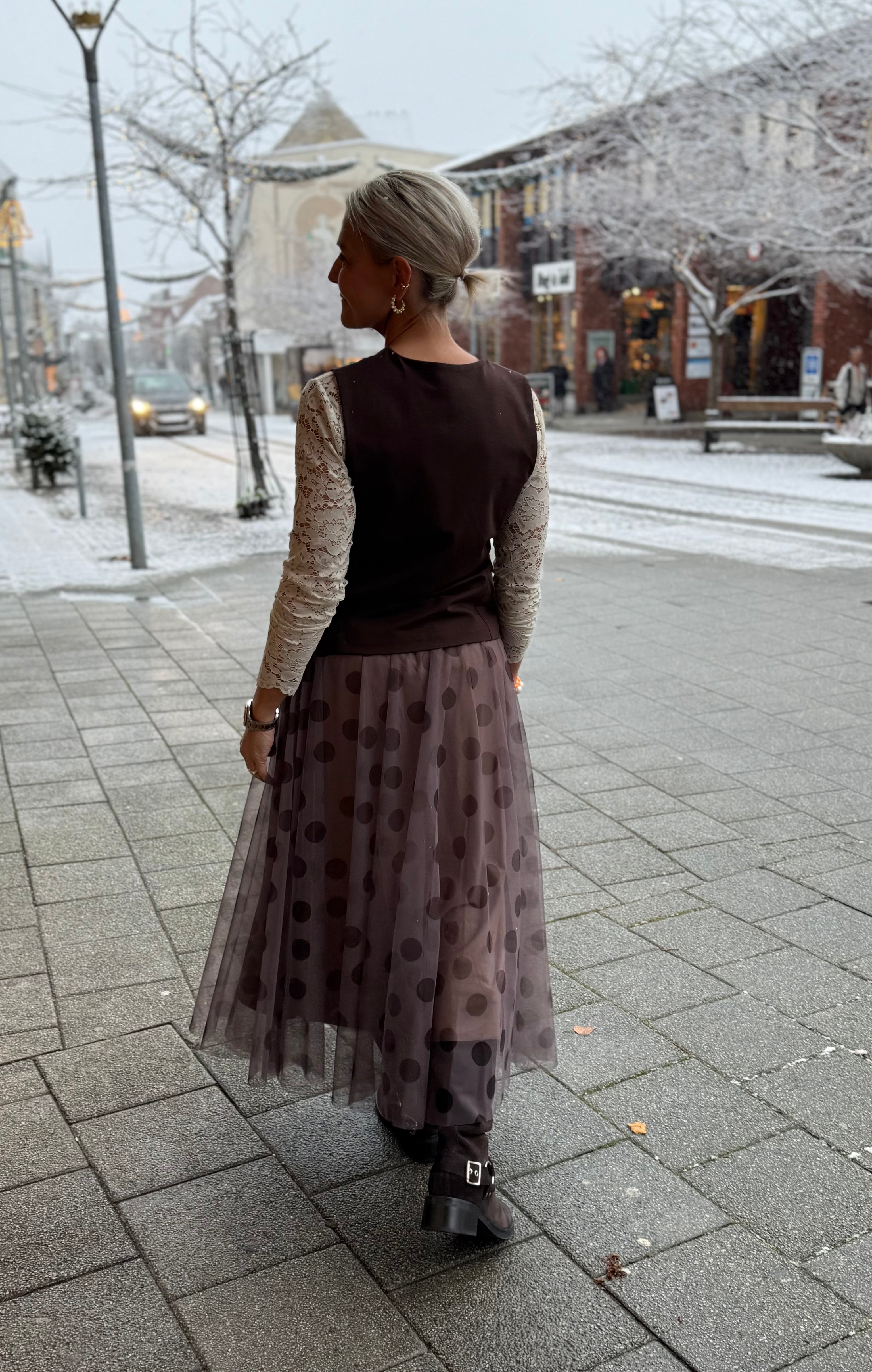 DAVI fritidsväst - Kaffe