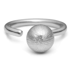 Betty Ring 10 mm - Silver