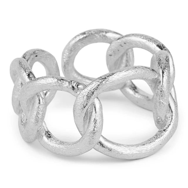 Cilie ring - Silverpläterad