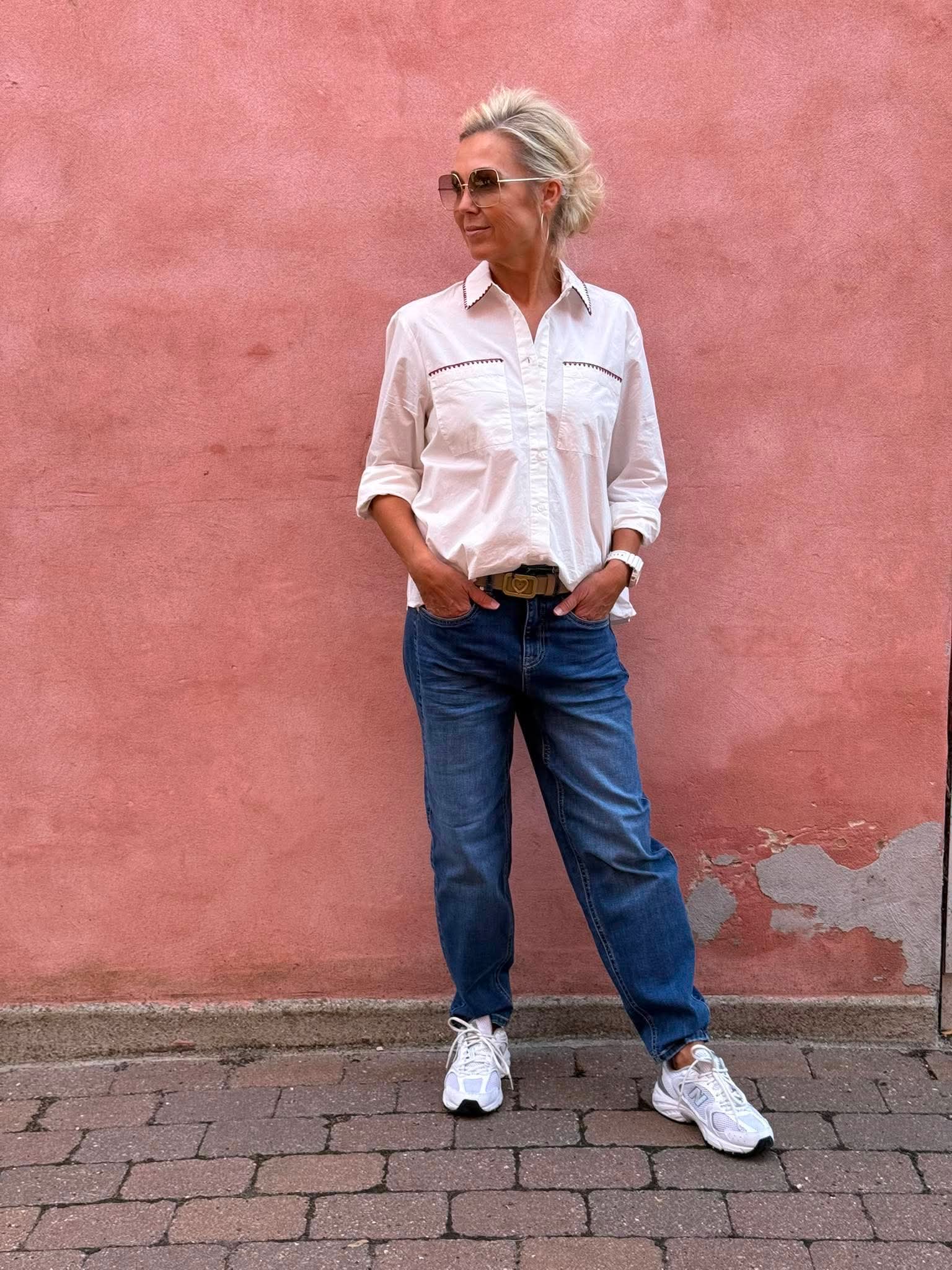 Malena Olena Shirt - Spring Gardenia