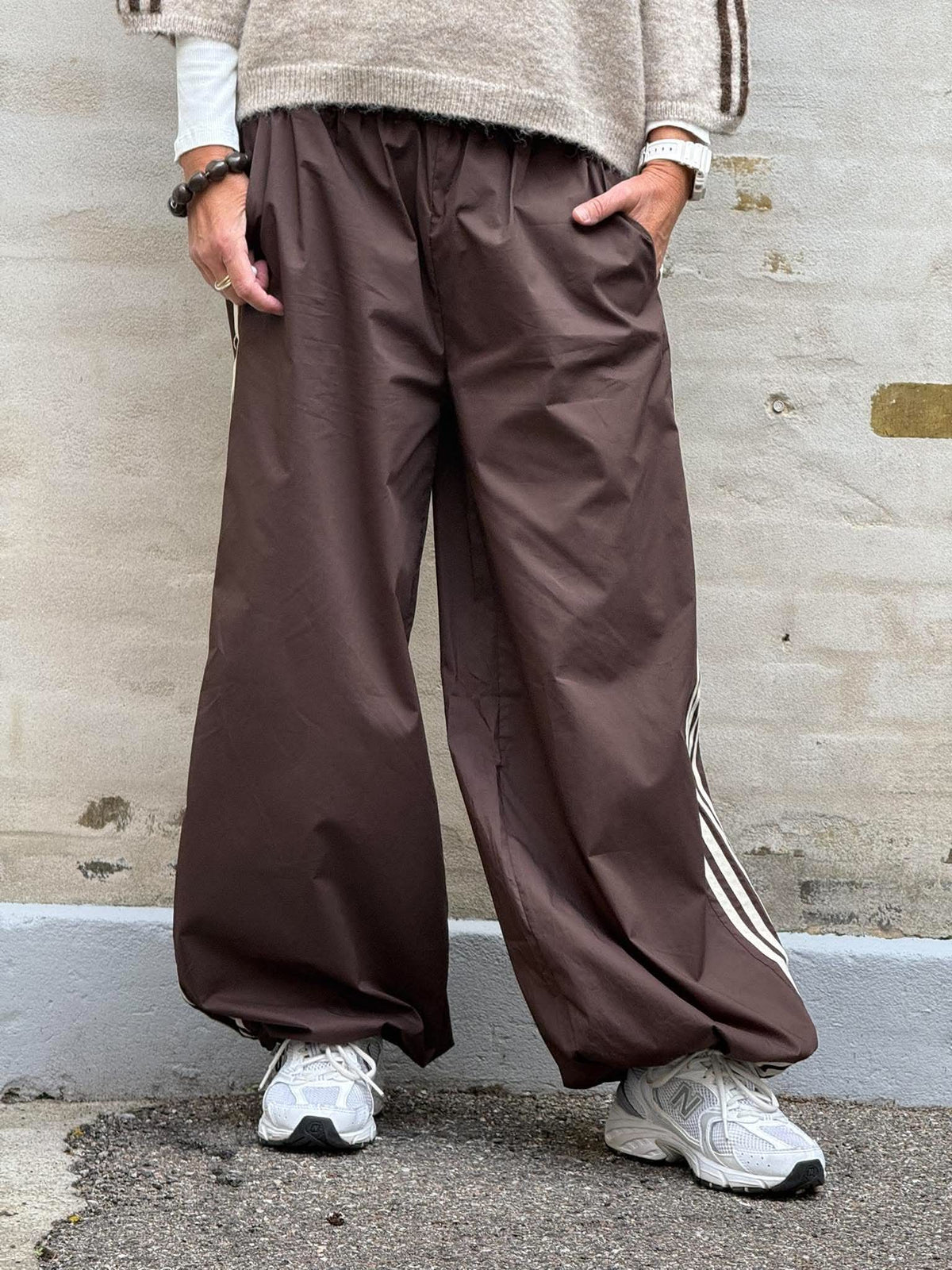 Track Suit Pants - Brown