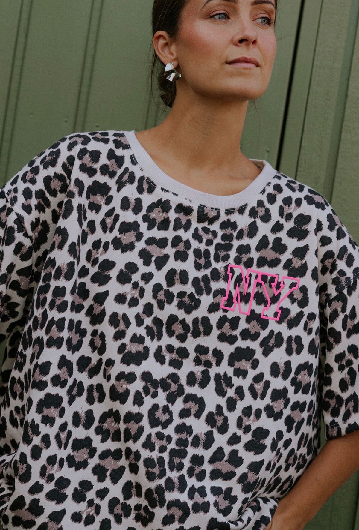 Leo Sweat Tee - Animalier