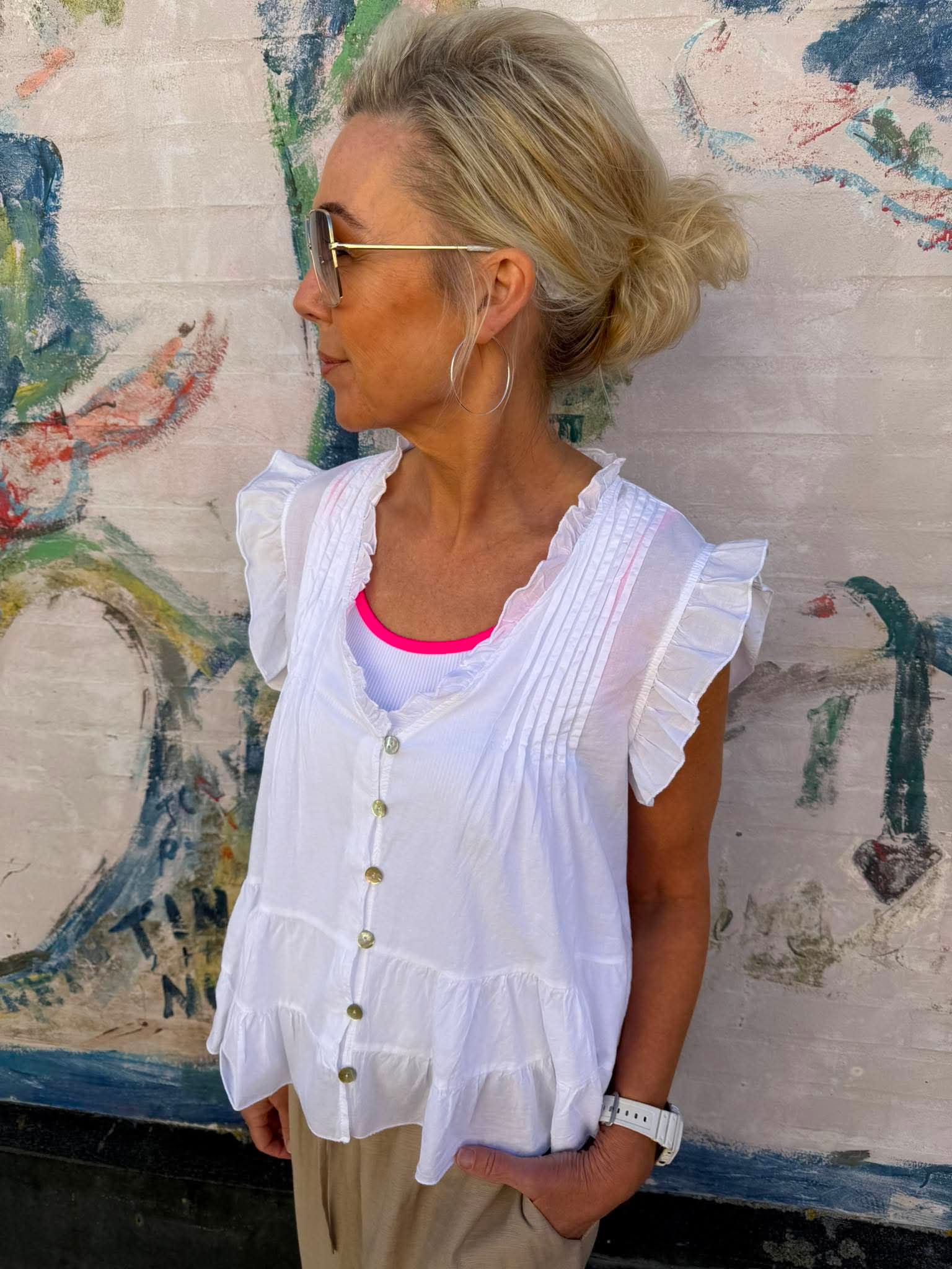 Emira Top - White
