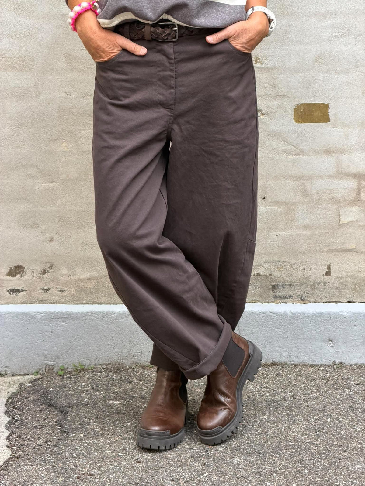 Chetta Pants - Dark Brown