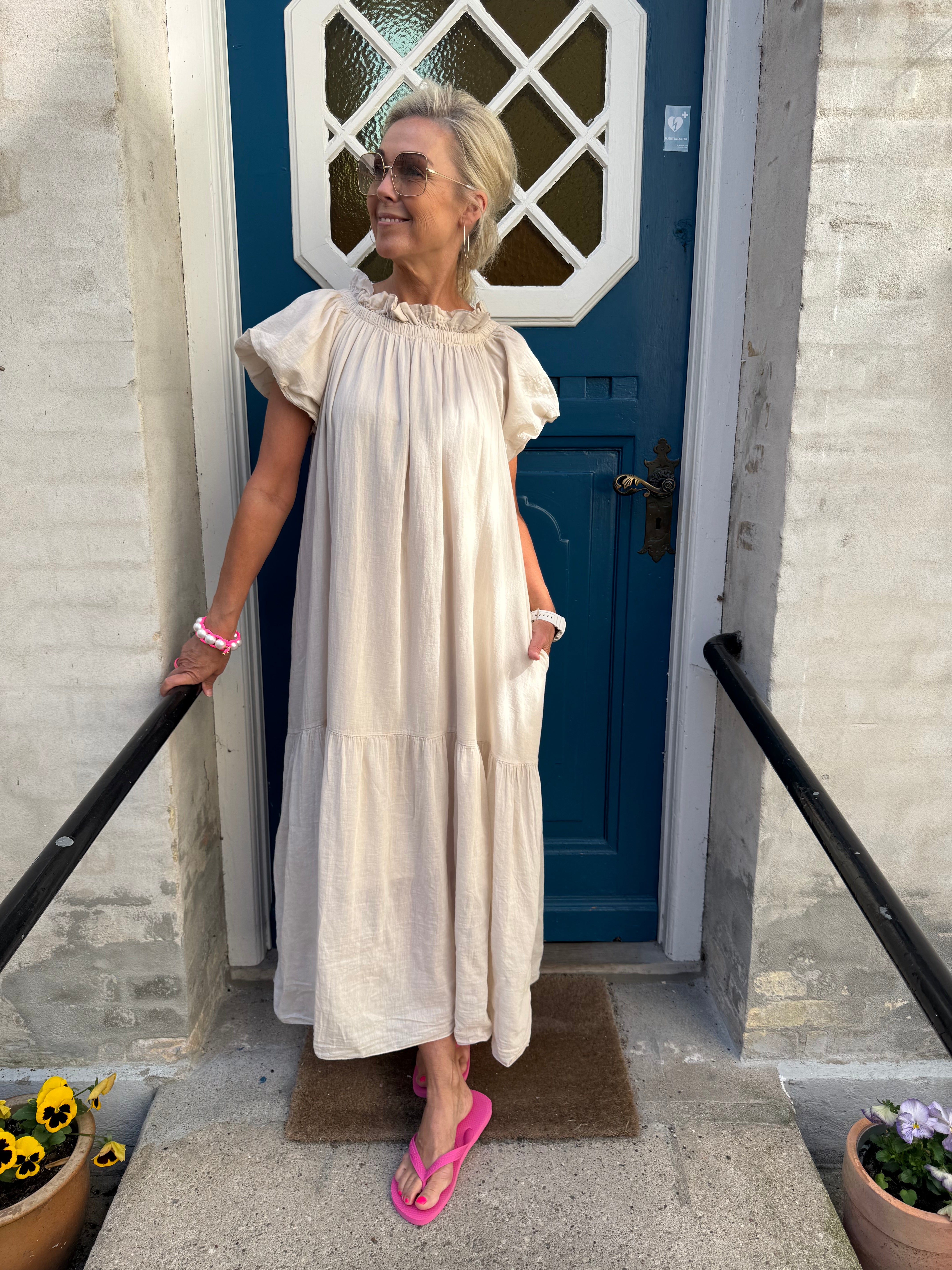 PREORDER-Zenith Dress - Beige